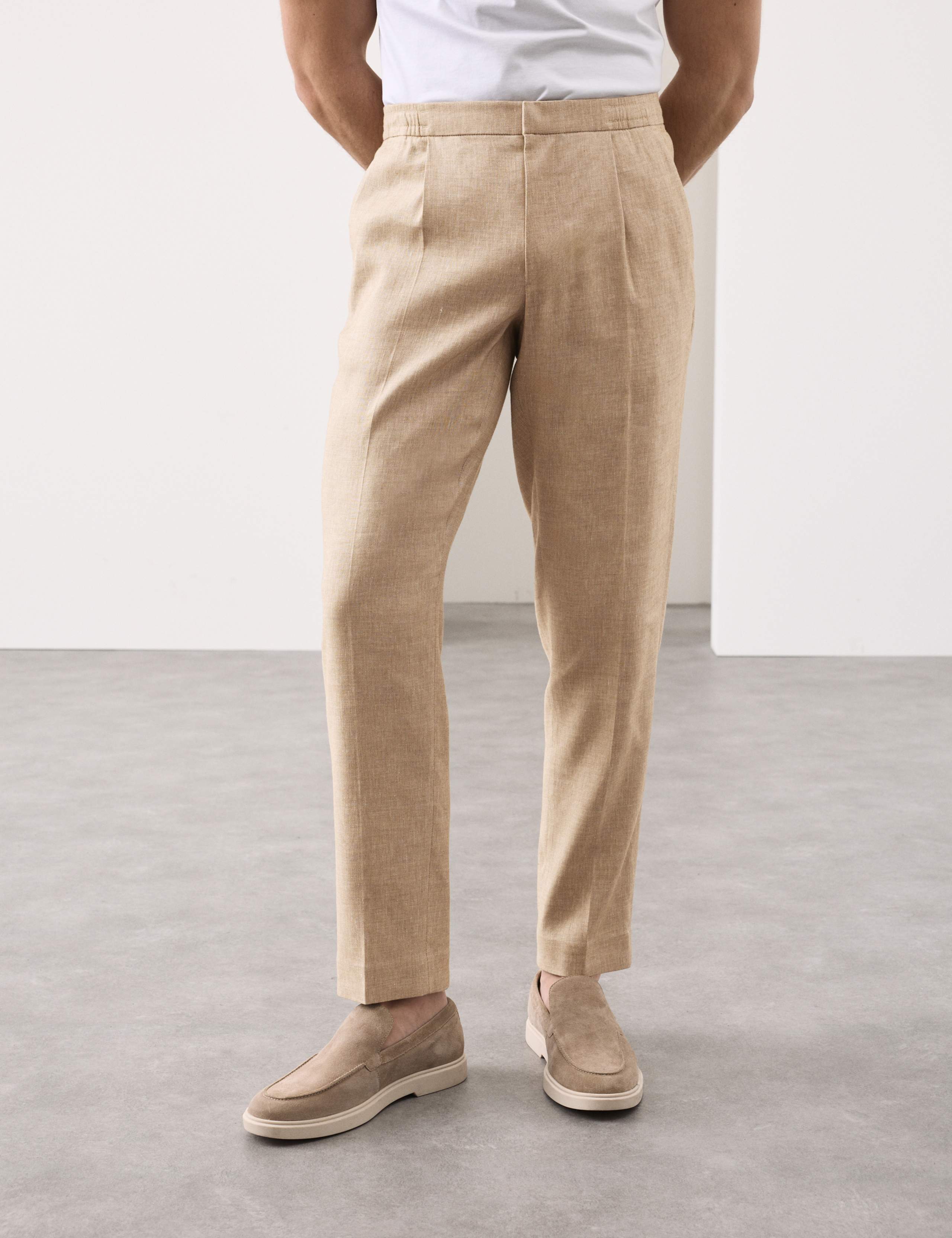 Performance Linen Blend Trousers 7 of 7