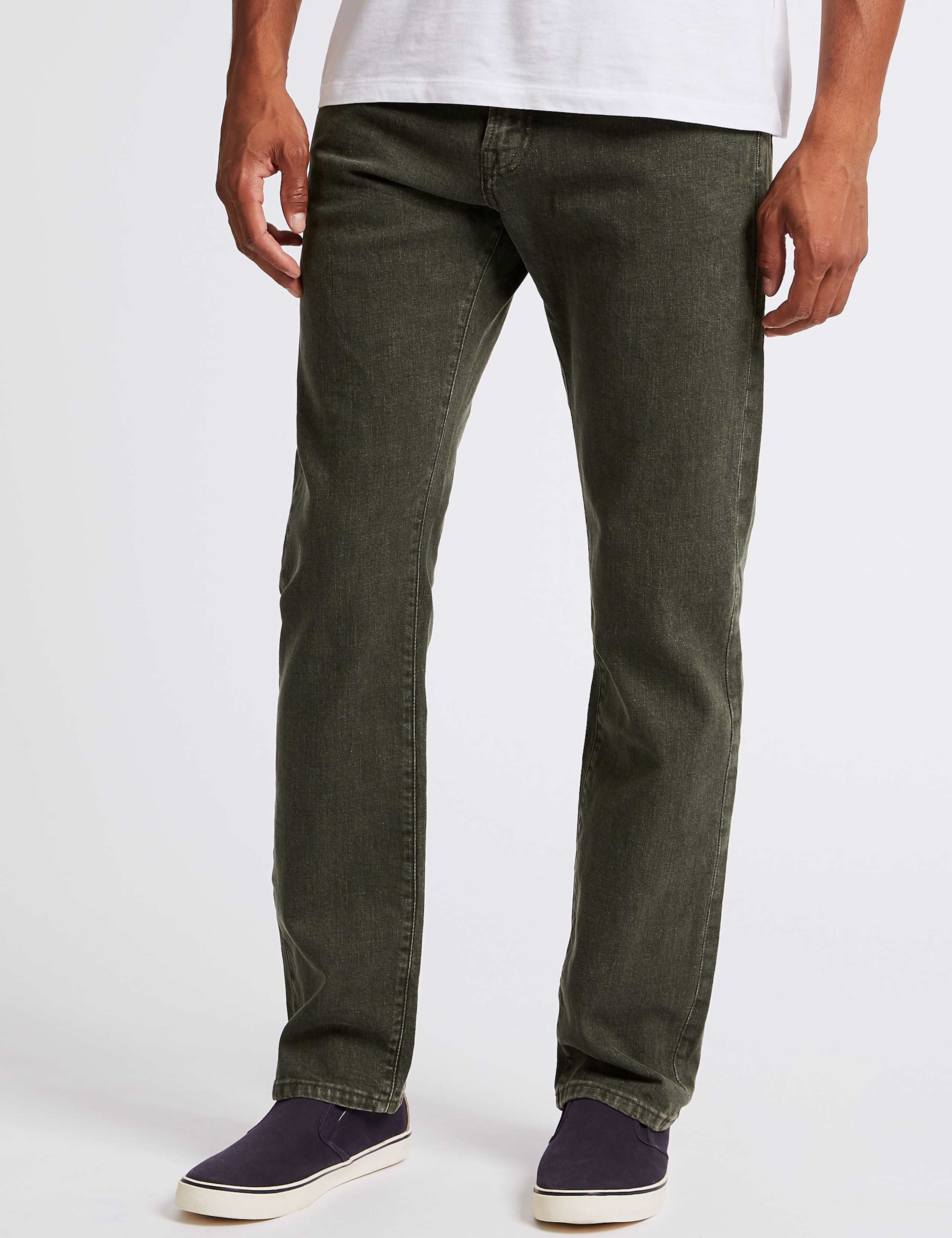 Regular Fit Stretch Jeans with Stormwear™ 1 of 6