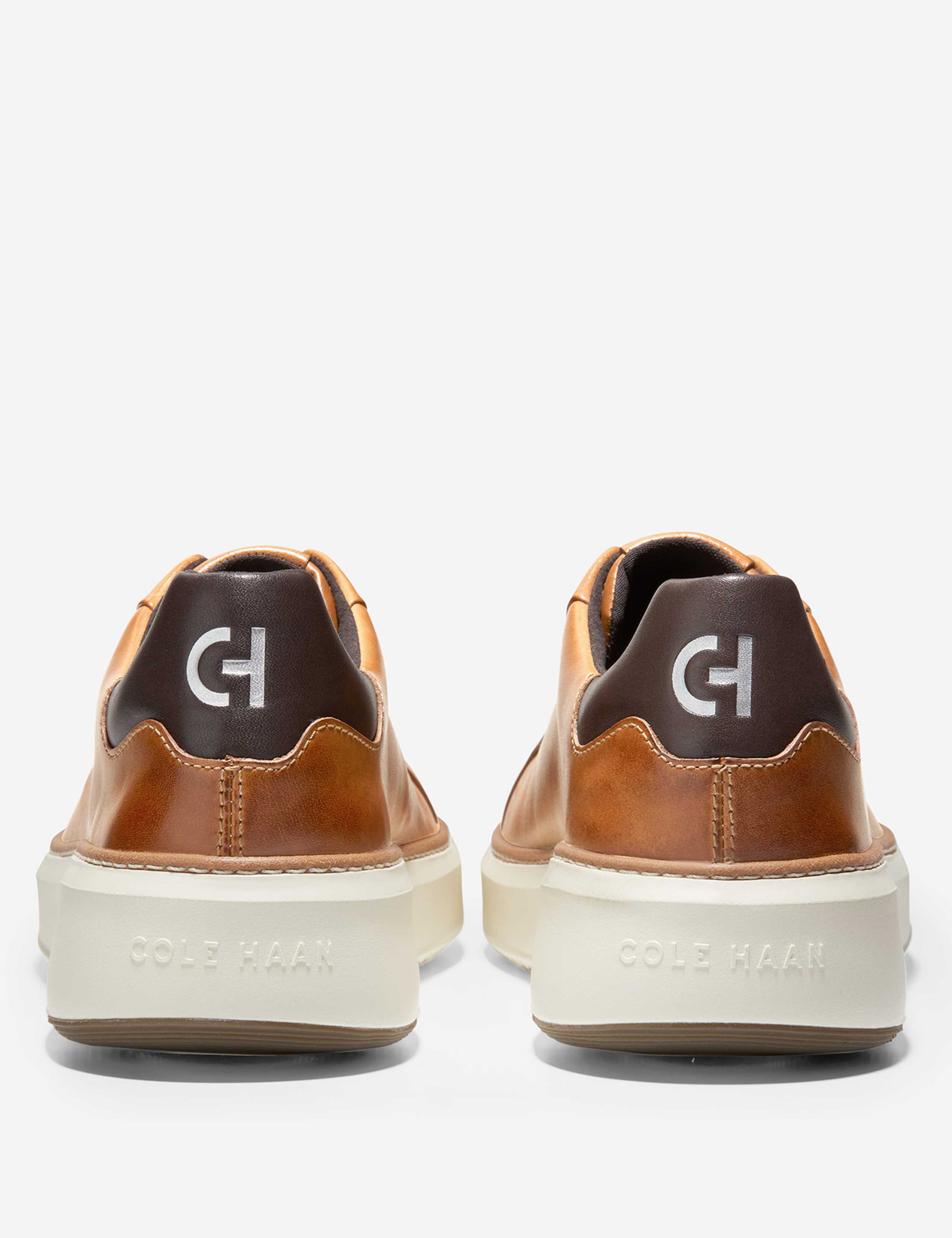 Grandpro Topspin Leather Lace Up Trainers 4 of 6