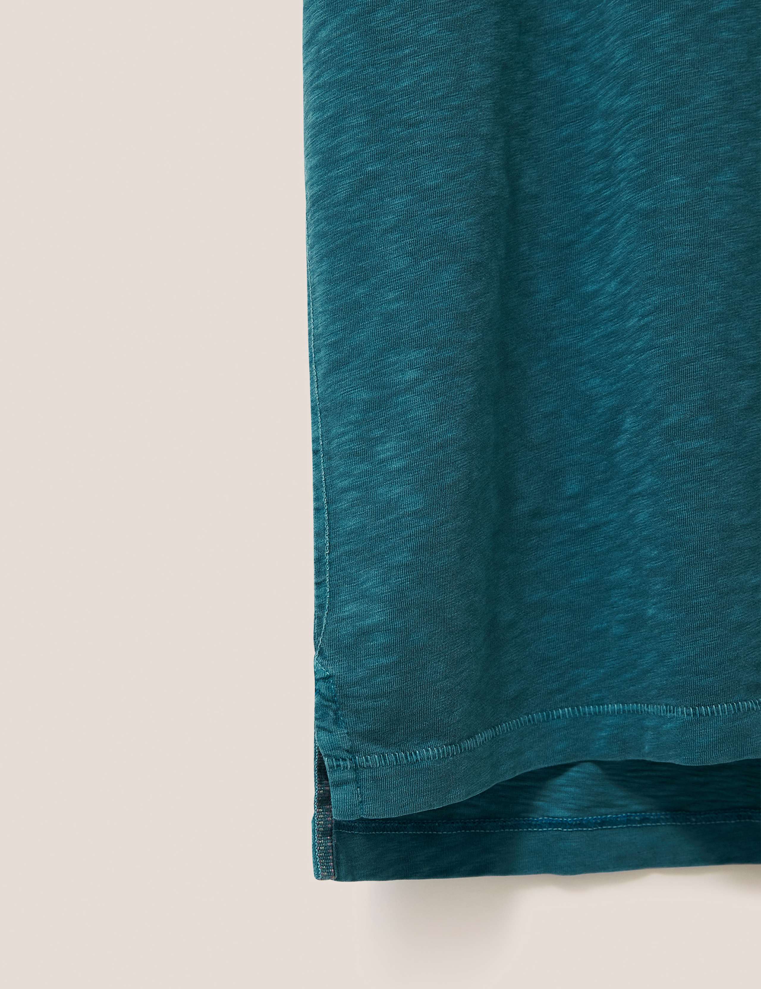 Pure Cotton Crew Neck T-Shirt 5 of 5