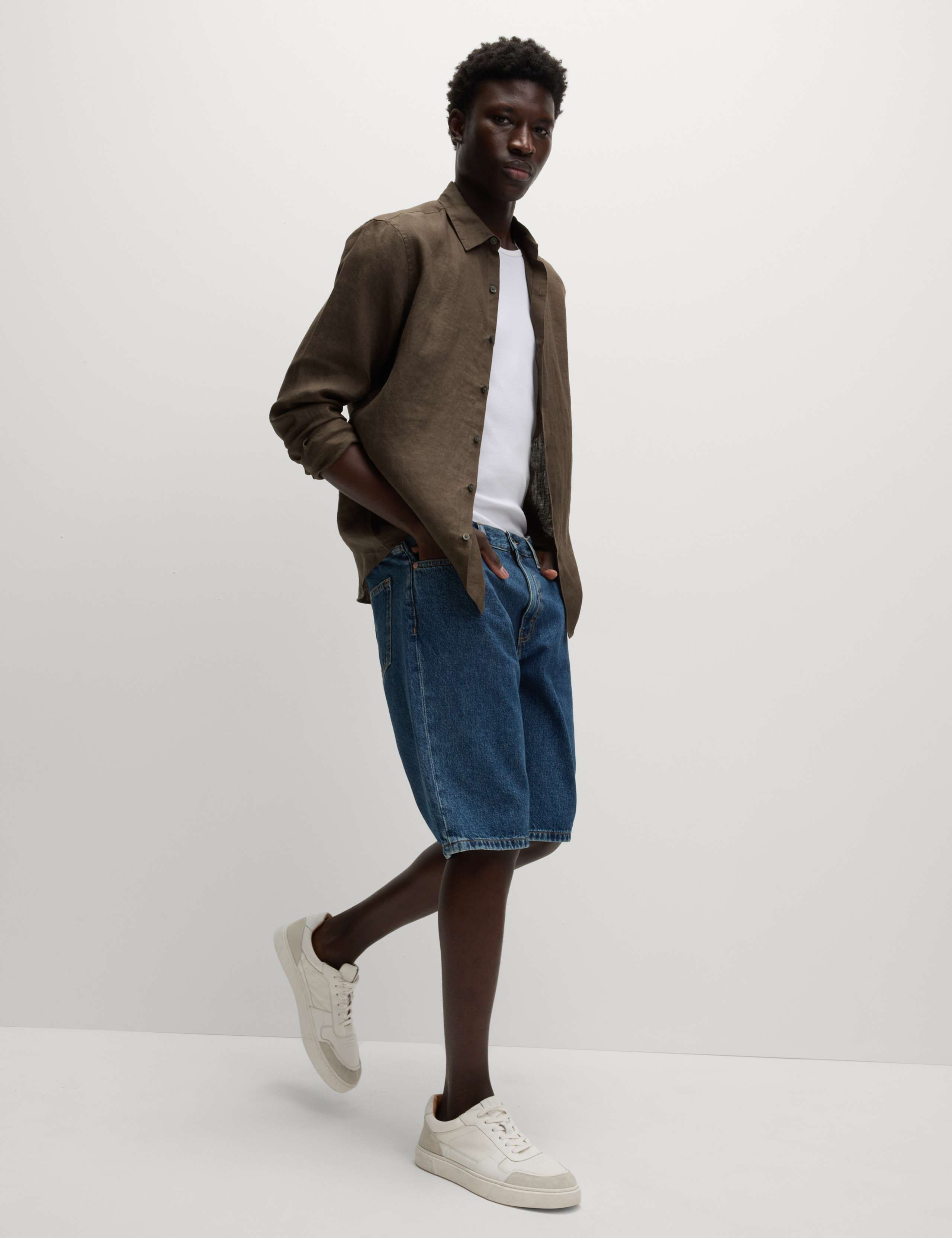 Regular Fit Pure Linen Shirt 6 of 7