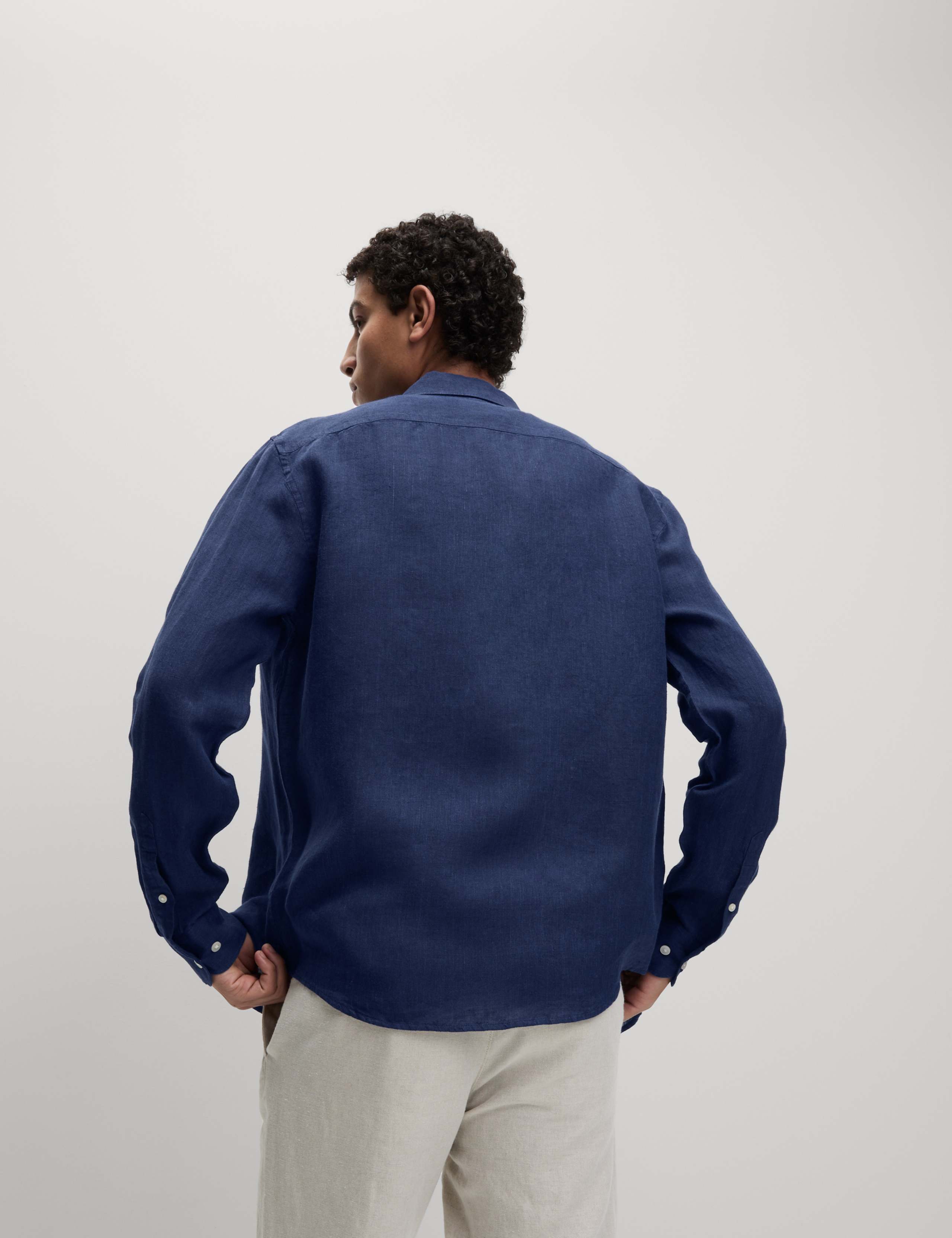 Regular Fit Pure Linen Shirt 5 of 5