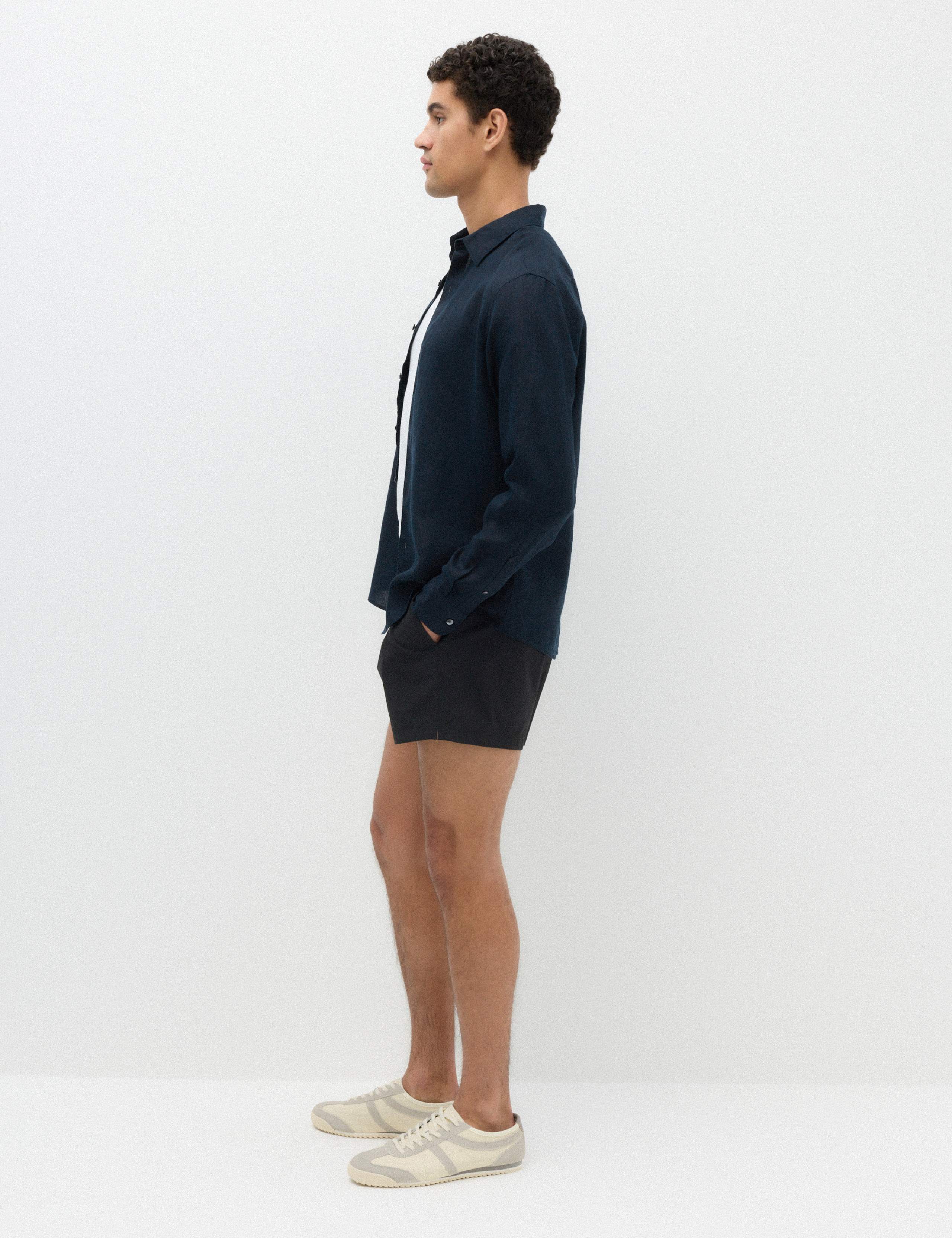 Regular Fit Pure Linen Shirt 6 of 7