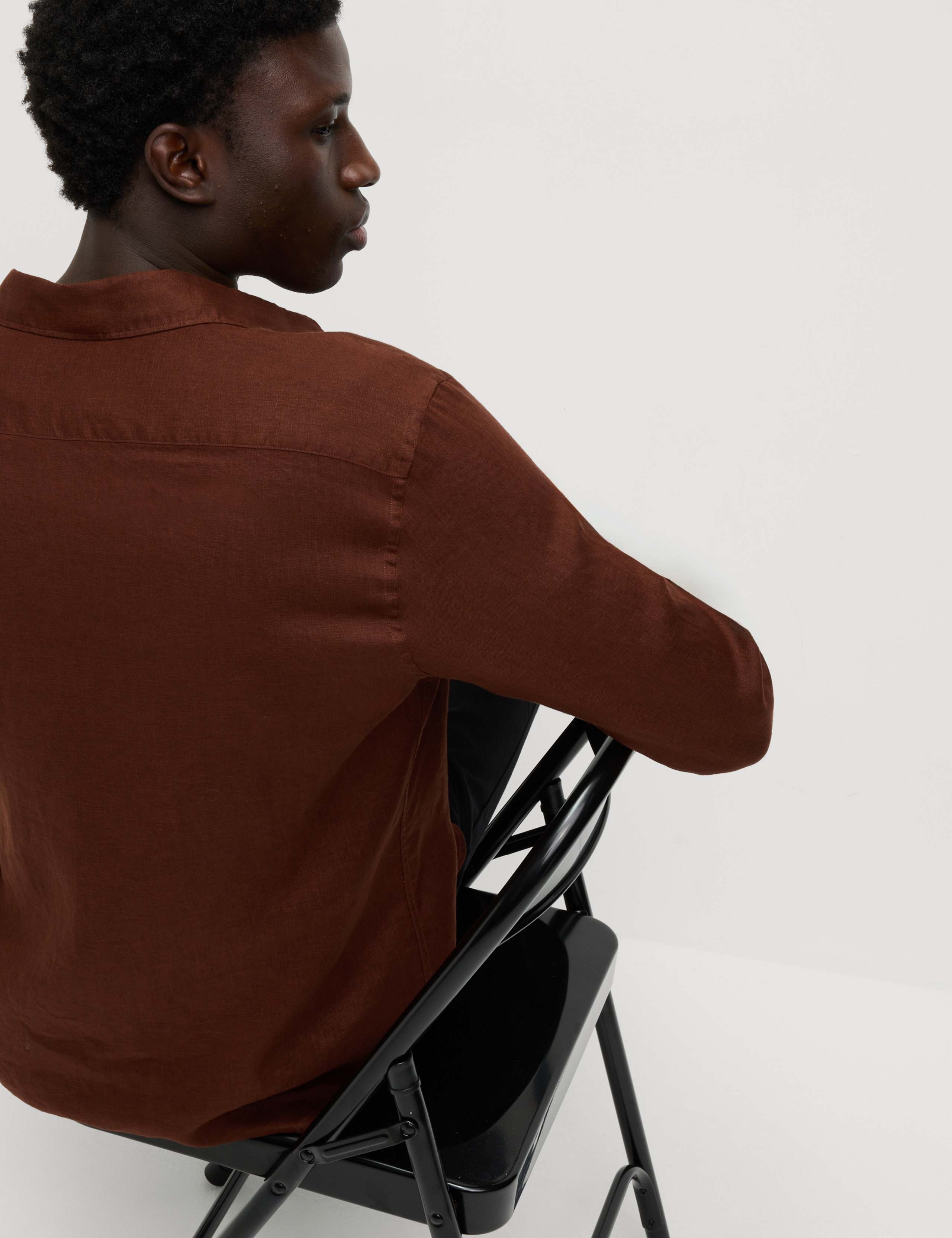 Regular Fit Pure Linen Shirt 5 of 6