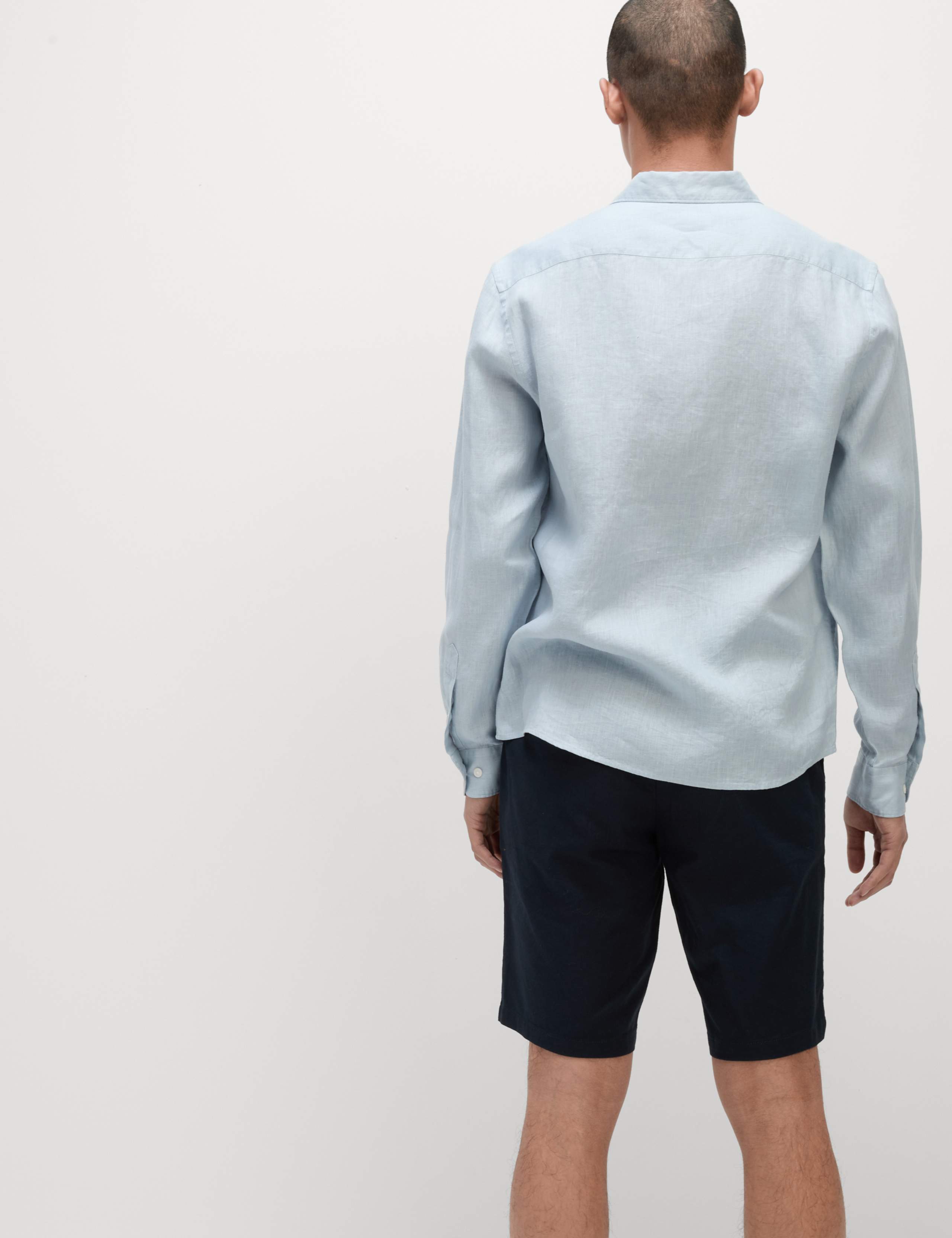 Regular Fit Pure Linen Shirt 4 of 6