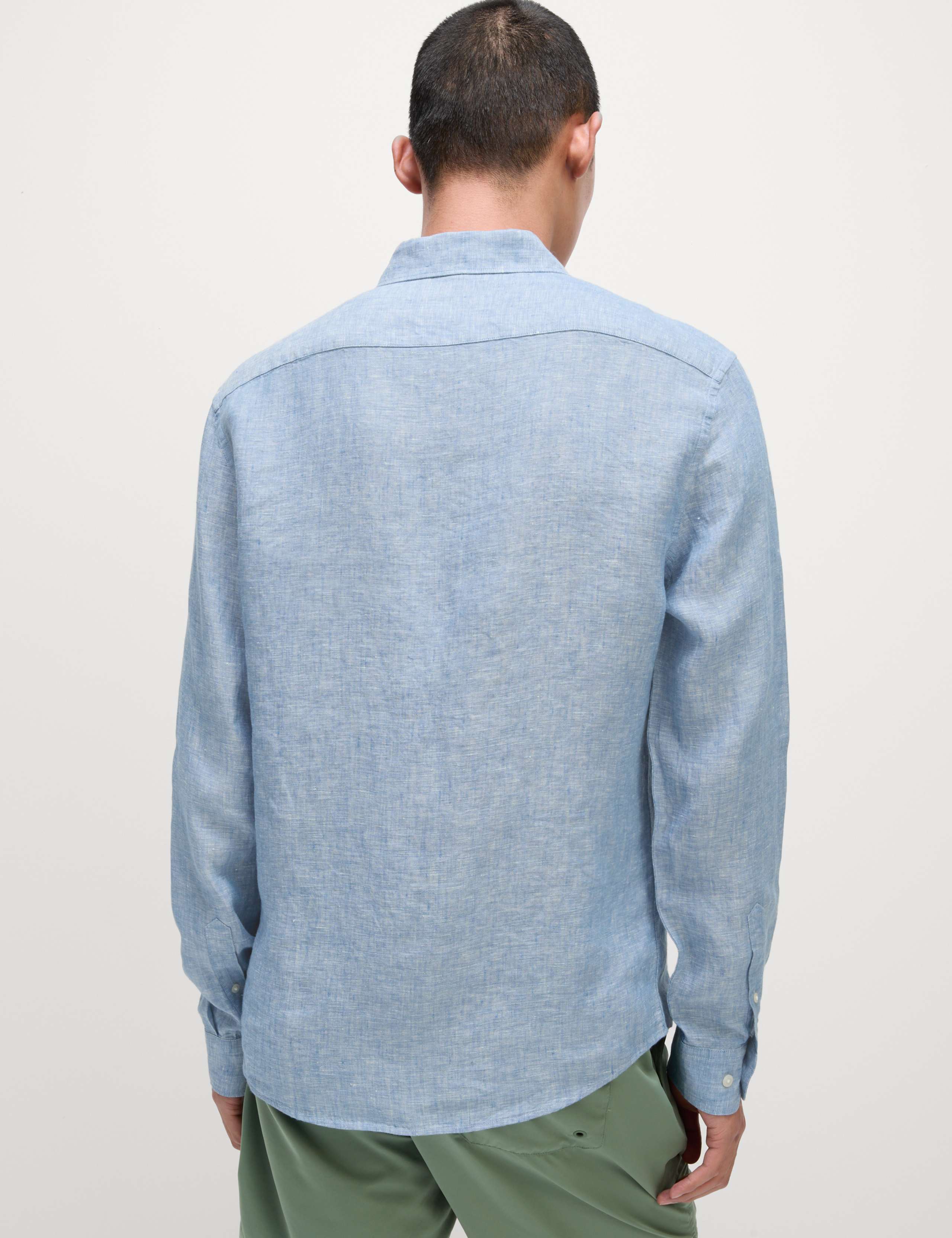 Regular Fit Pure Linen Shirt 5 of 6