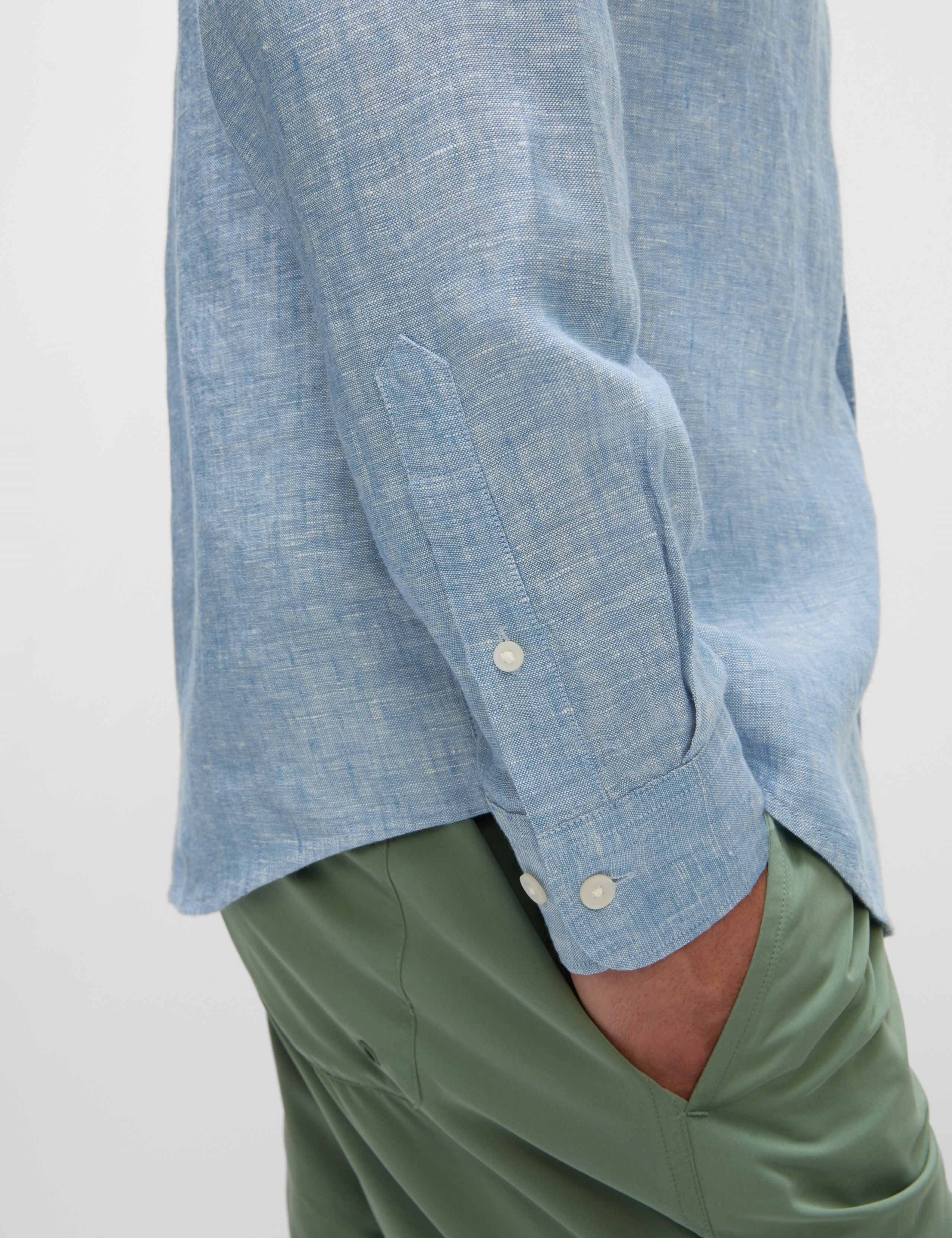 Regular Fit Pure Linen Shirt 6 of 6