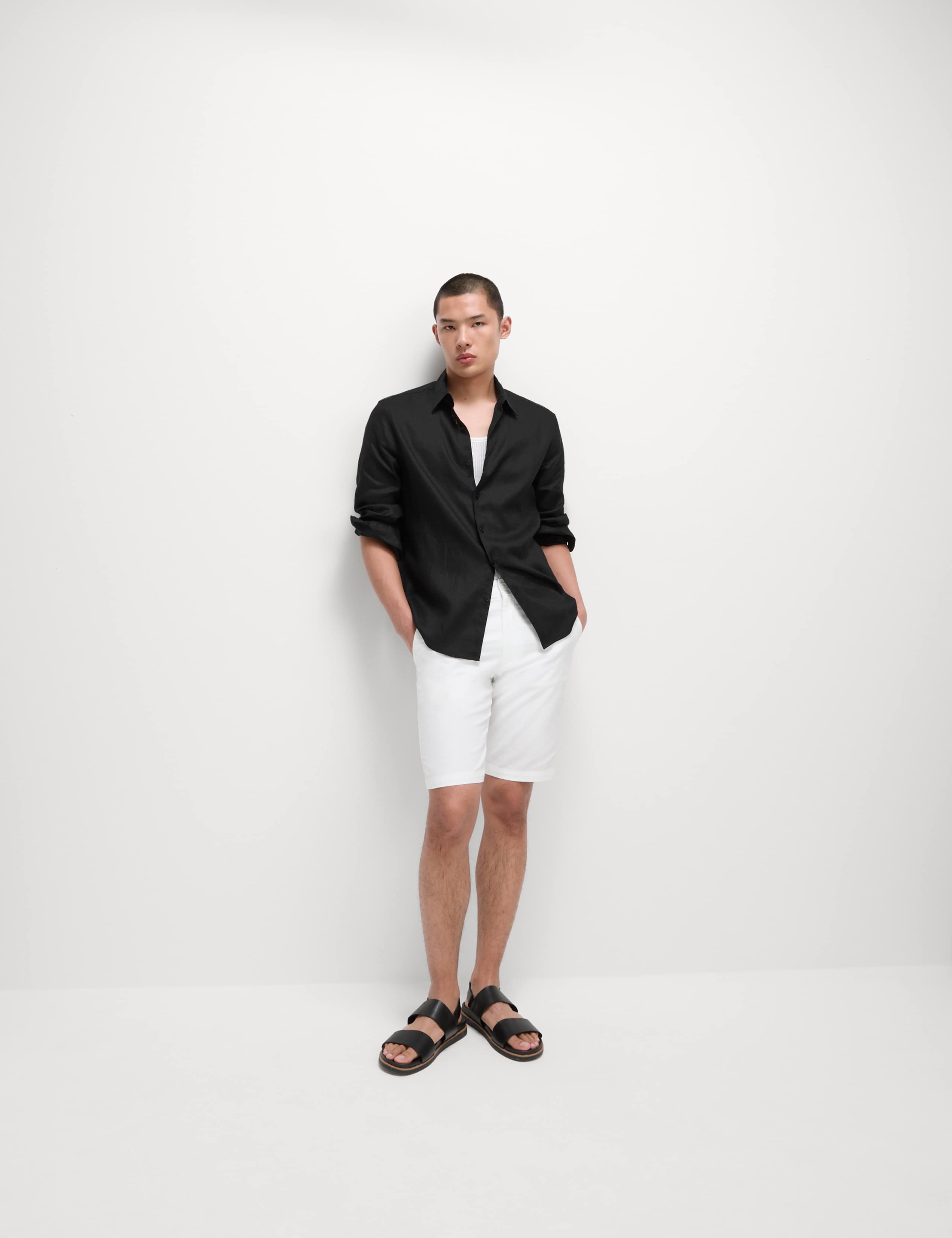 Regular Fit Pure Linen Shirt 3 of 6
