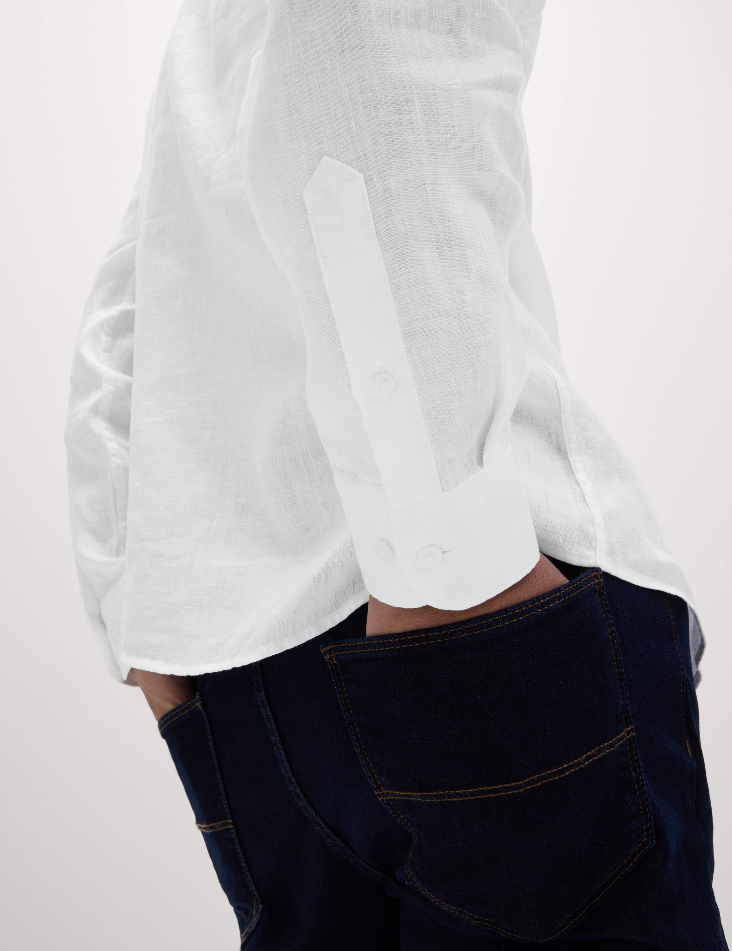 Slim Fit Pure Linen Shirt 4 of 6