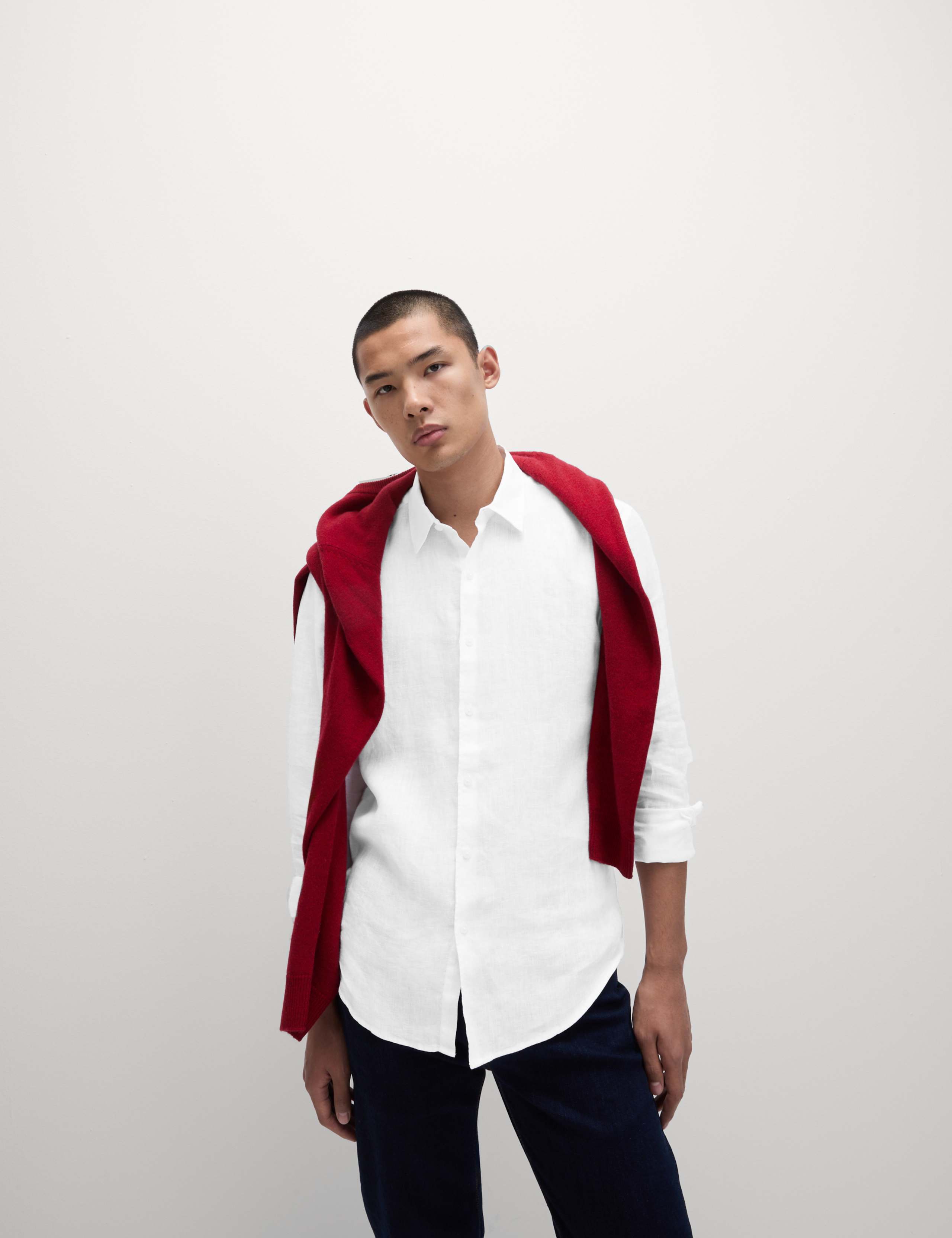 Slim Fit Pure Linen Shirt 5 of 6