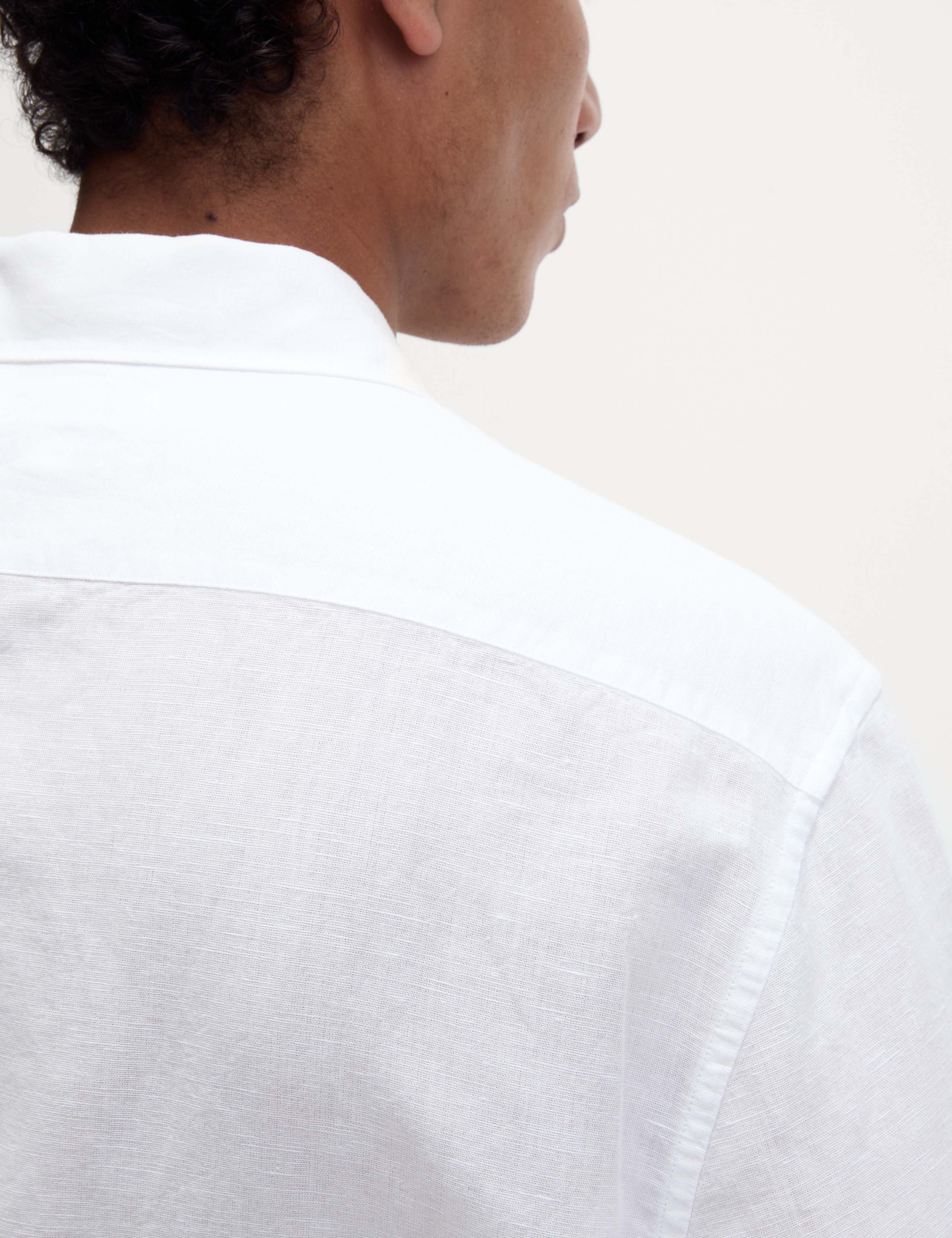 Cotton Linen Blend Shirt 4 of 5