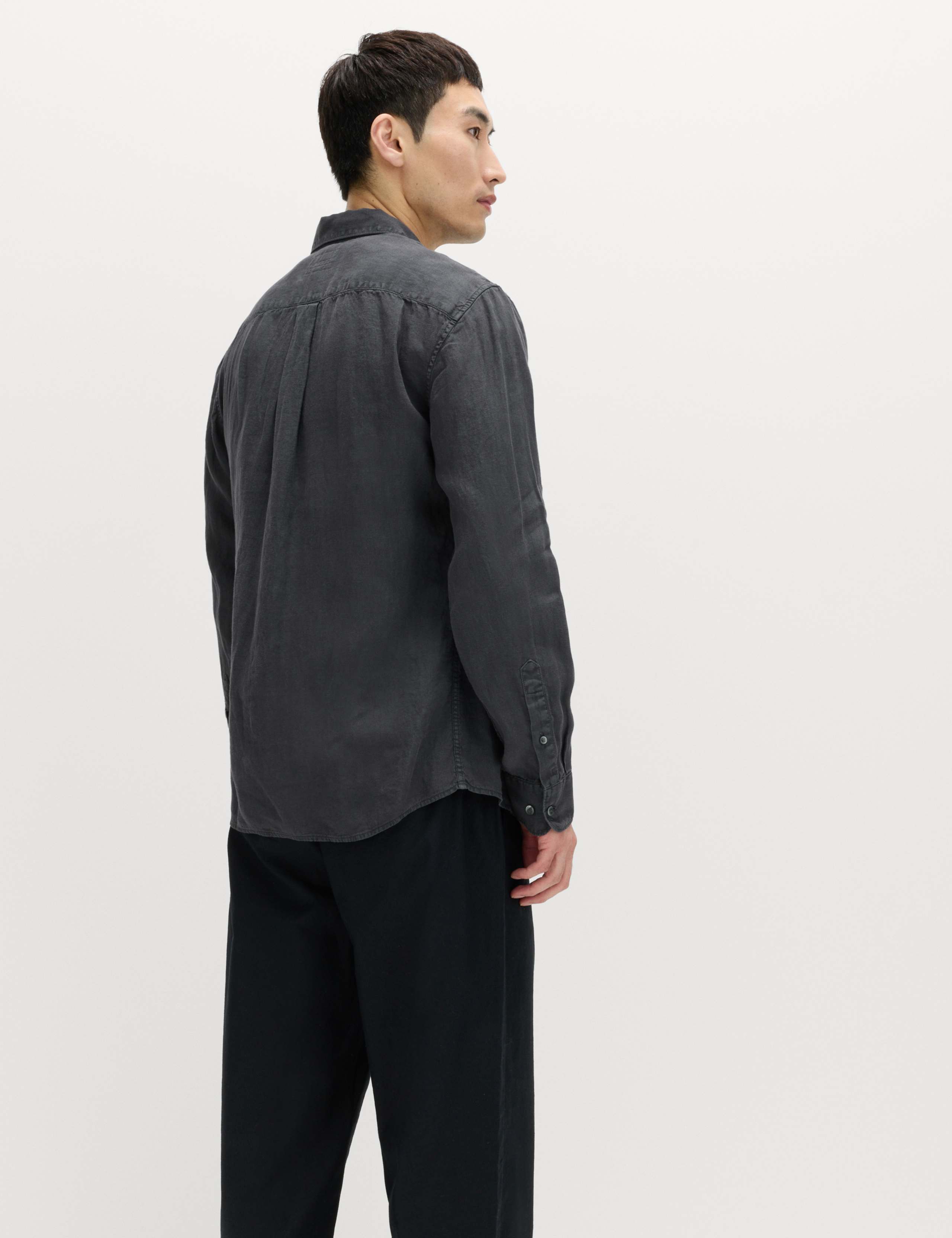 Pure Linen Garment Dye Shirt 4 of 6