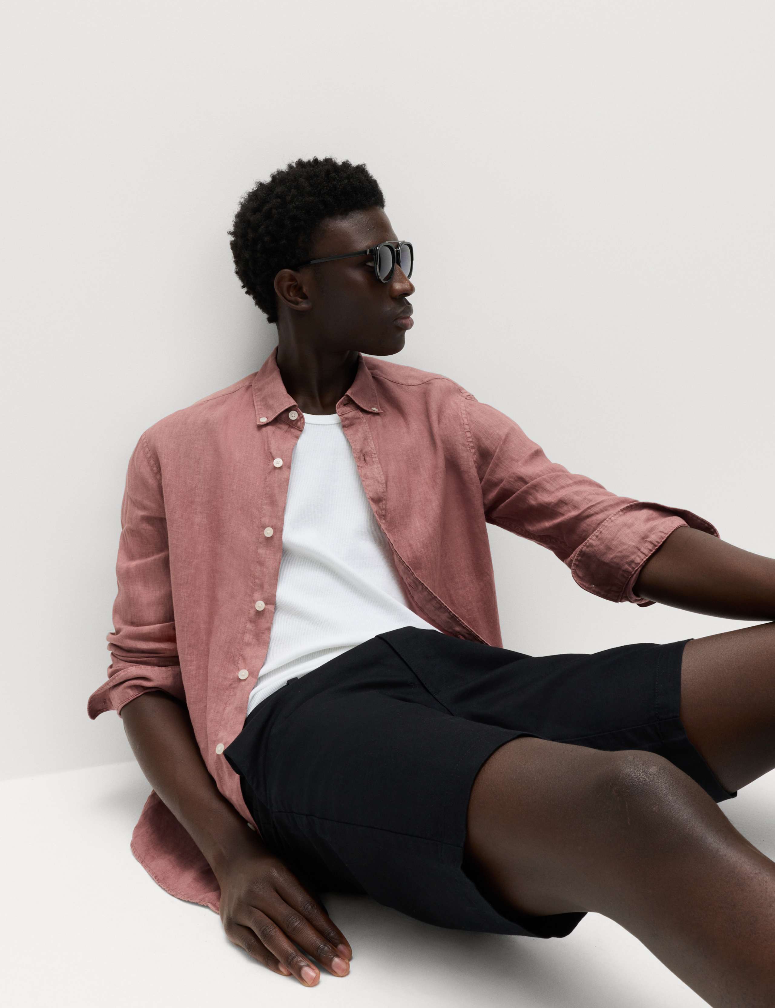 Slim Fit Pure Linen Shirt 5 of 5