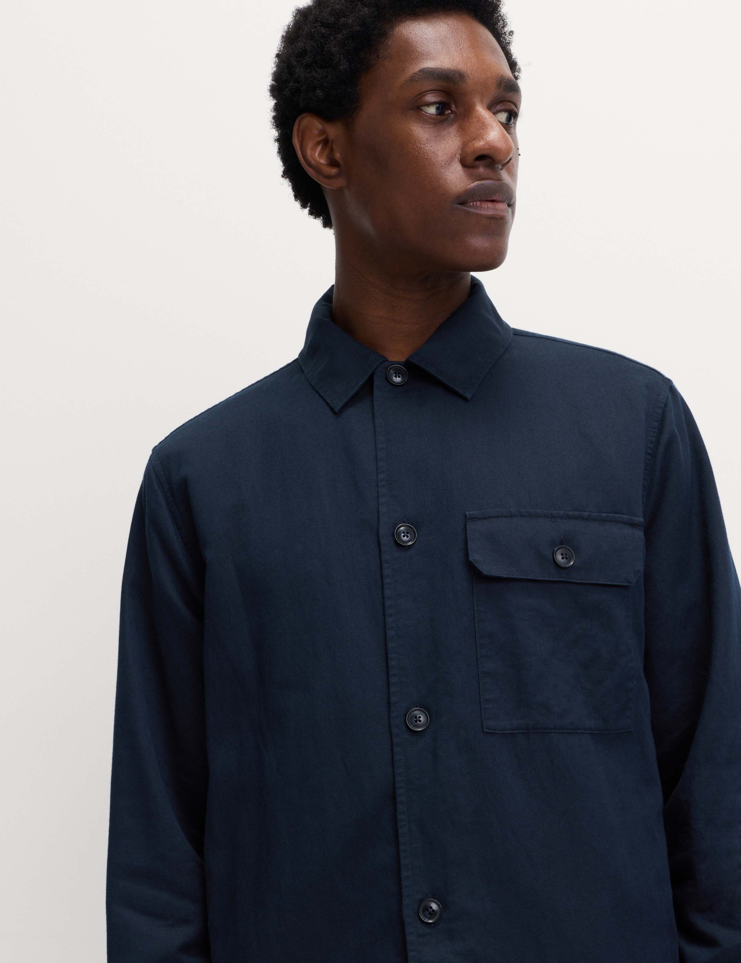 Cotton Linen Blend Overshirt 6 of 7