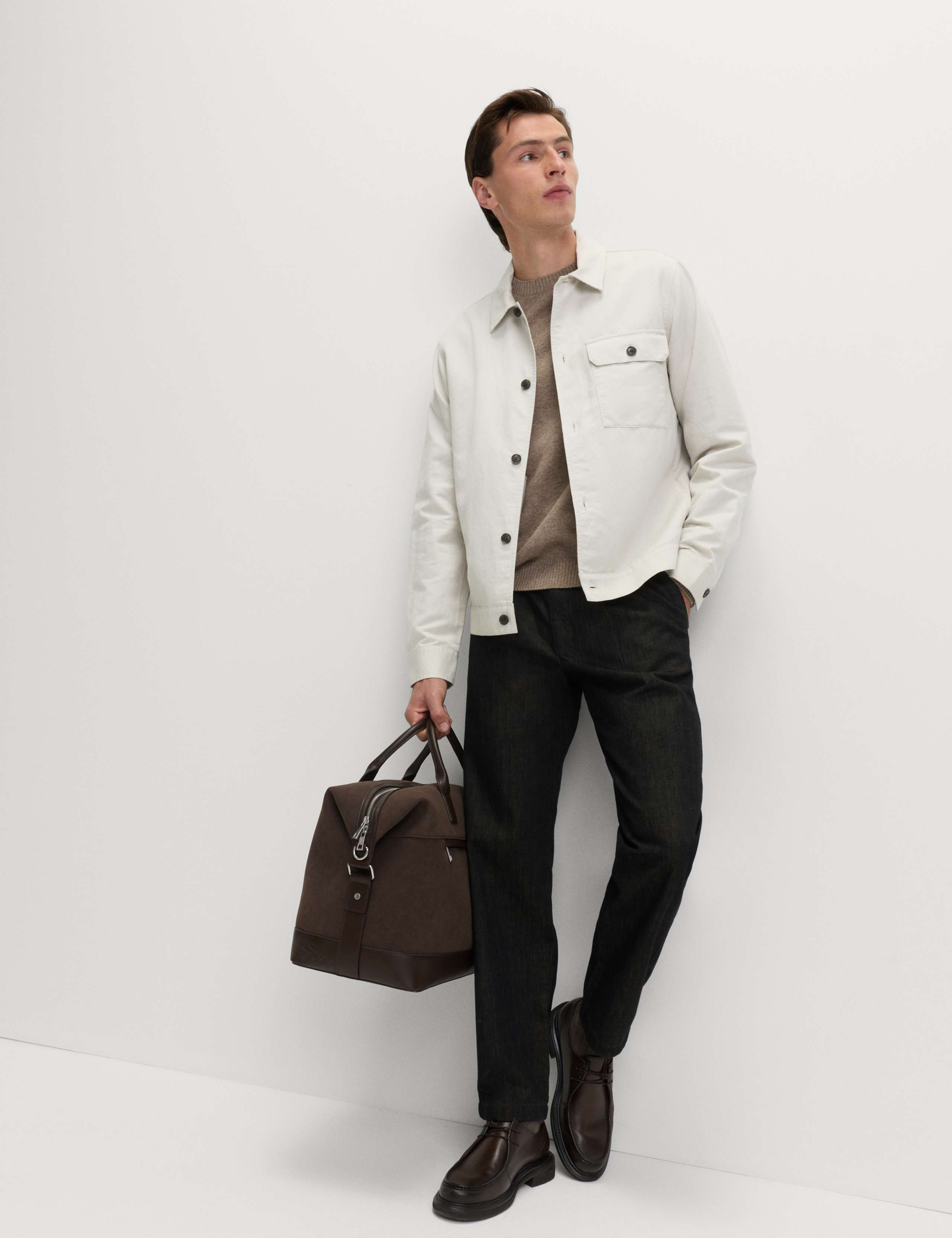 Cotton Linen Blend Overshirt 3 of 7