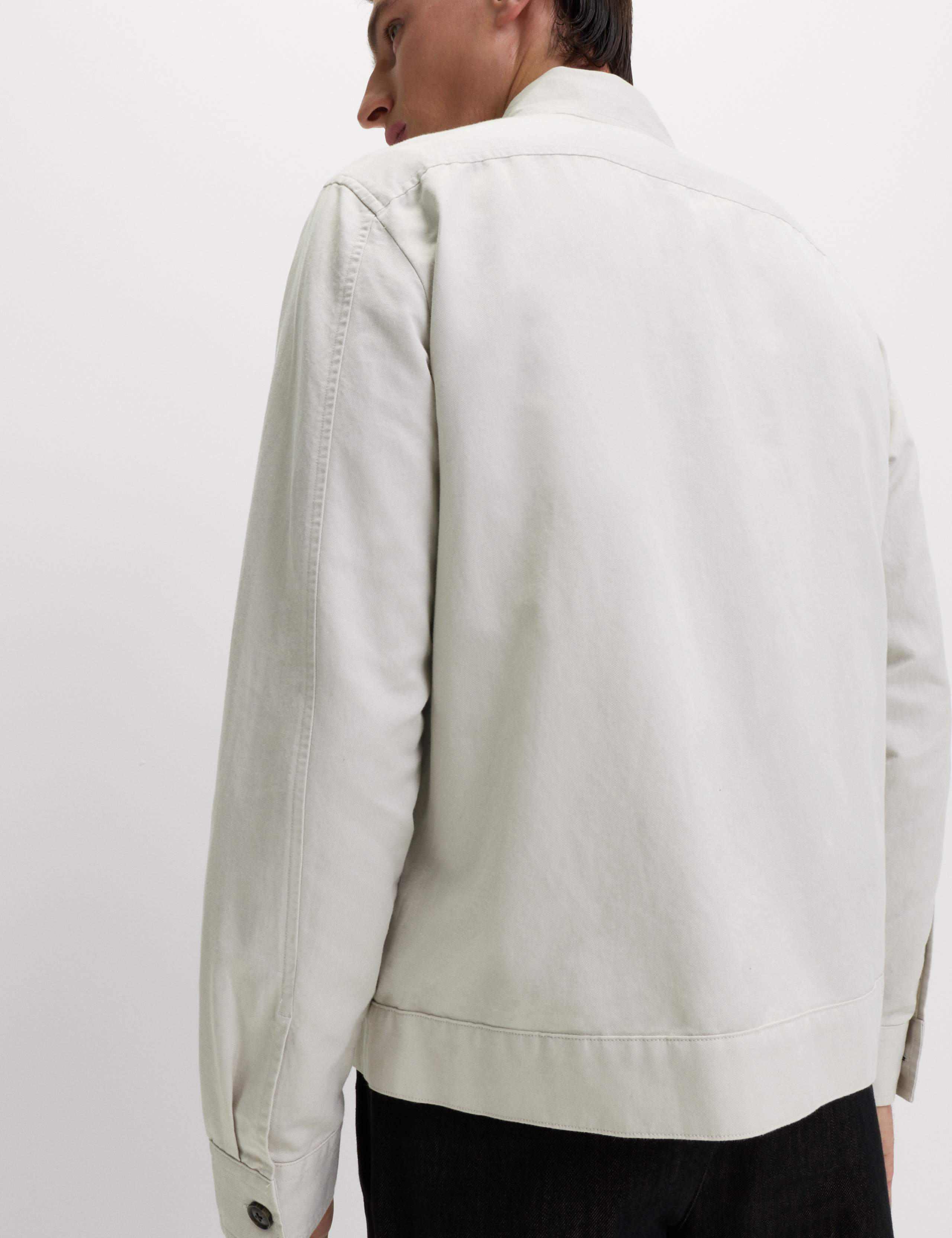 Cotton Linen Blend Overshirt 7 of 7