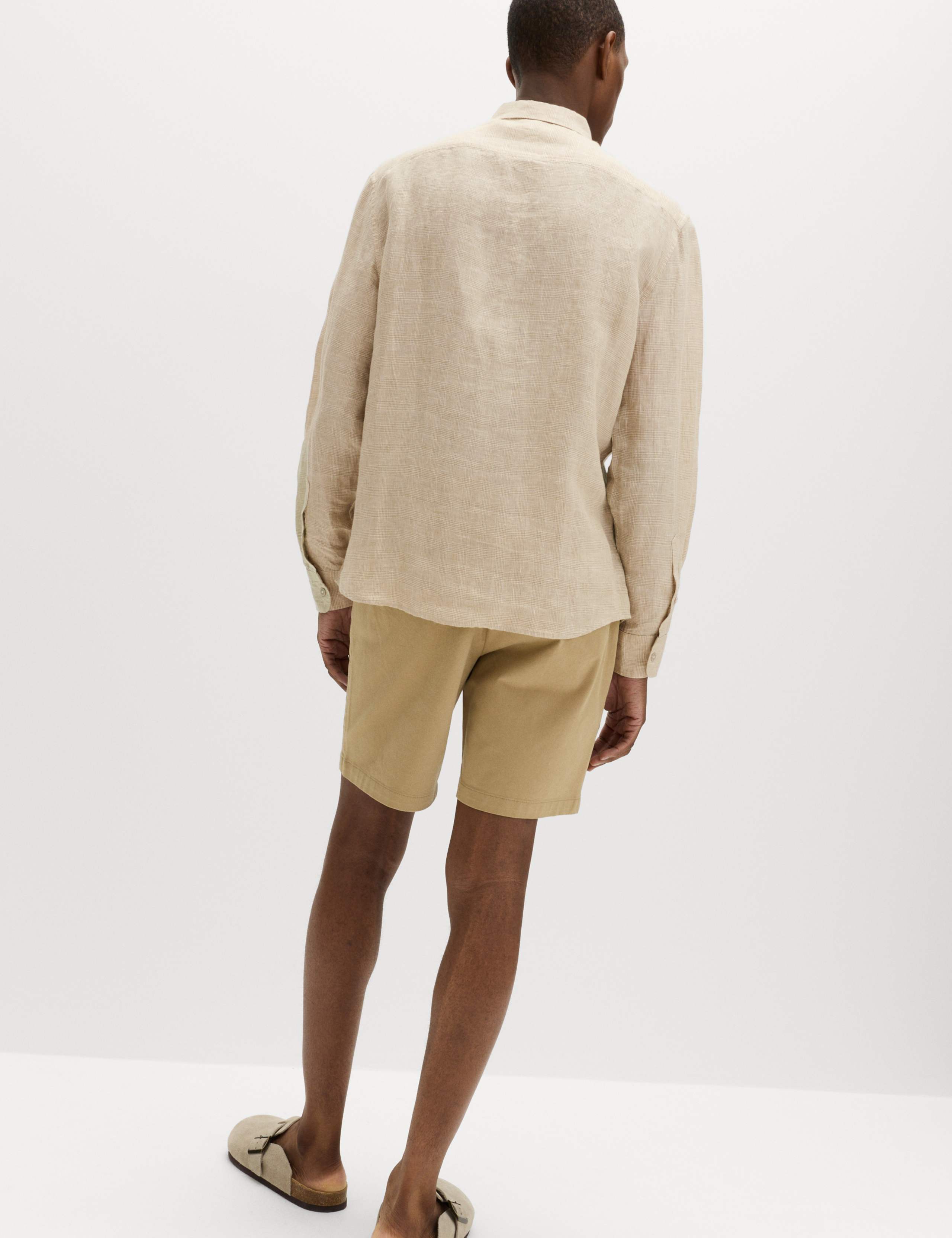 Pure Linen Check Shirt 5 of 5