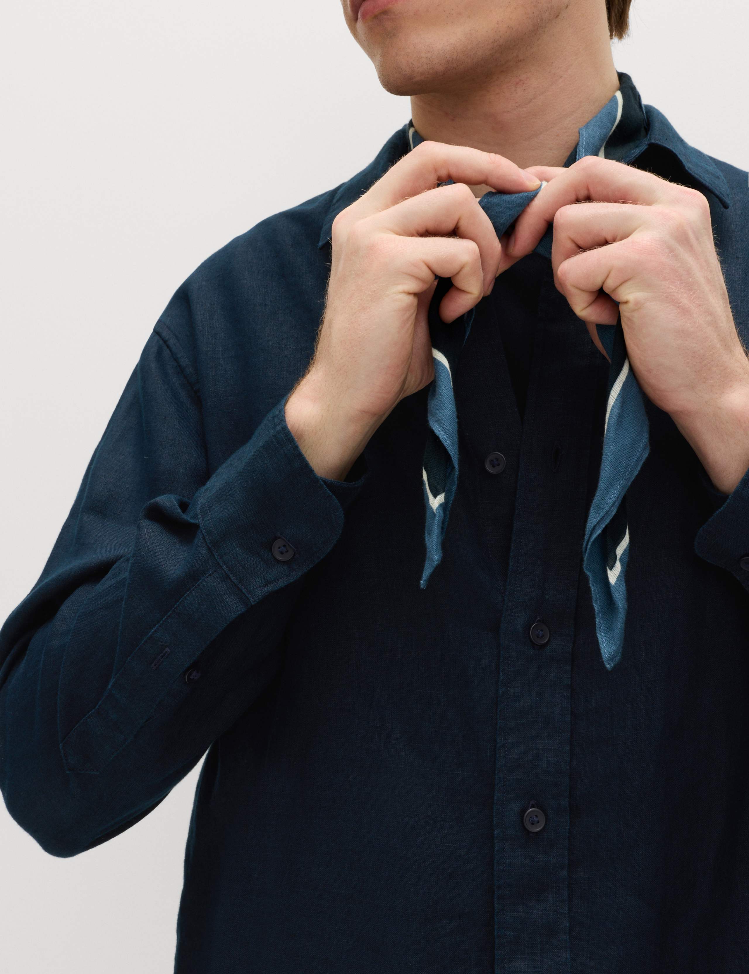 Relaxed Fit Pure Linen Shirt 4 of 6