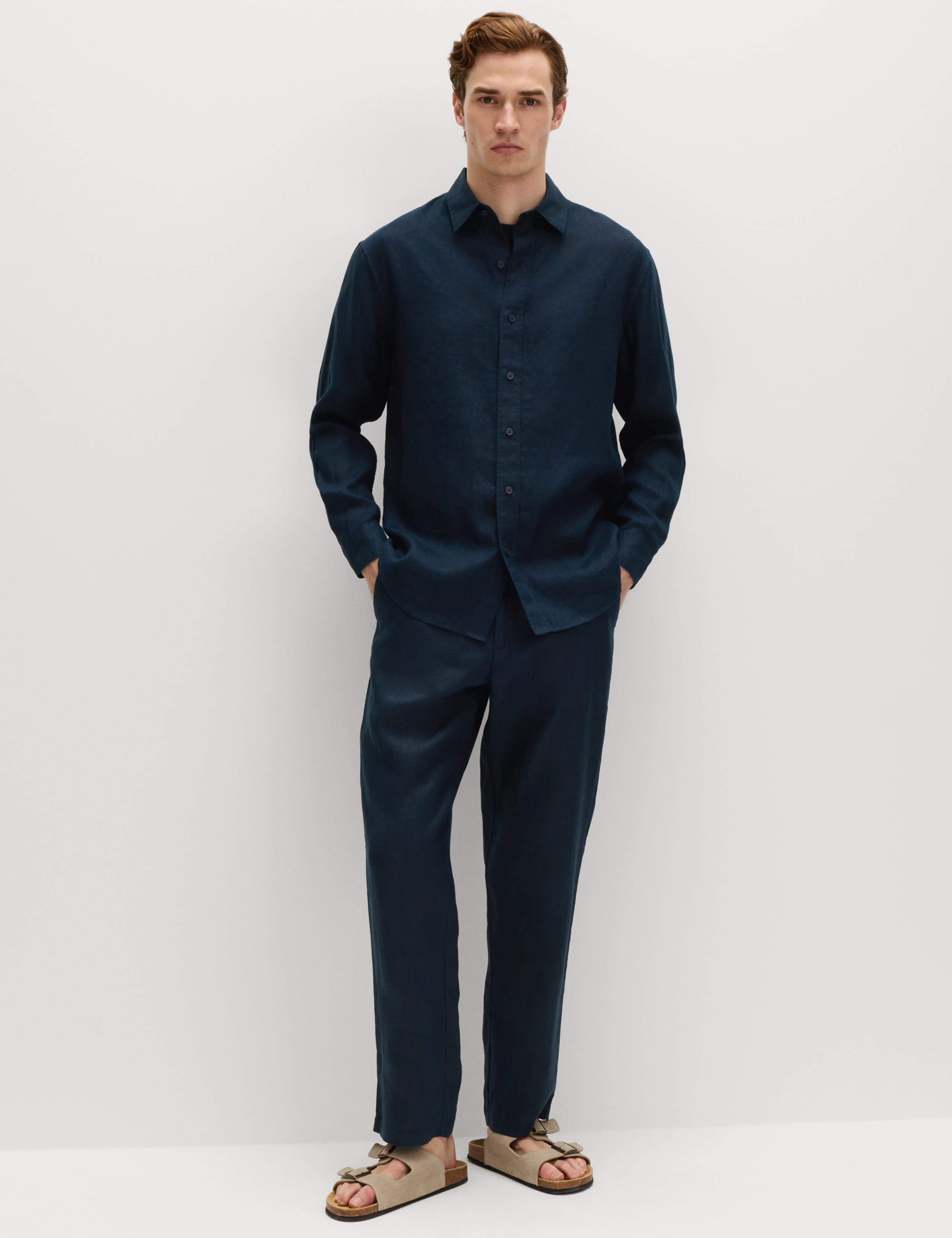 Relaxed Fit Pure Linen Shirt 6 of 6