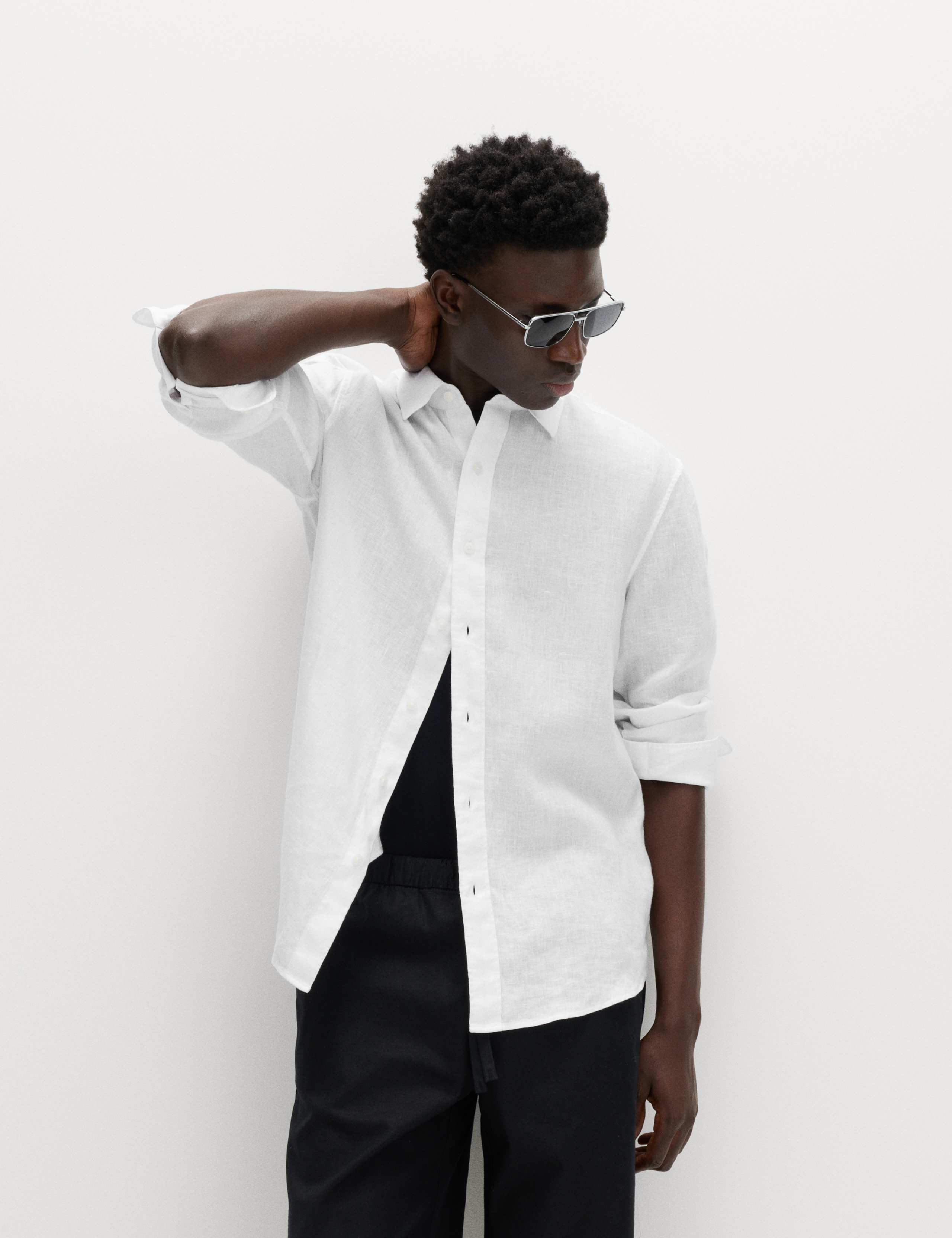Relaxed Fit Pure Linen Shirt 6 of 6
