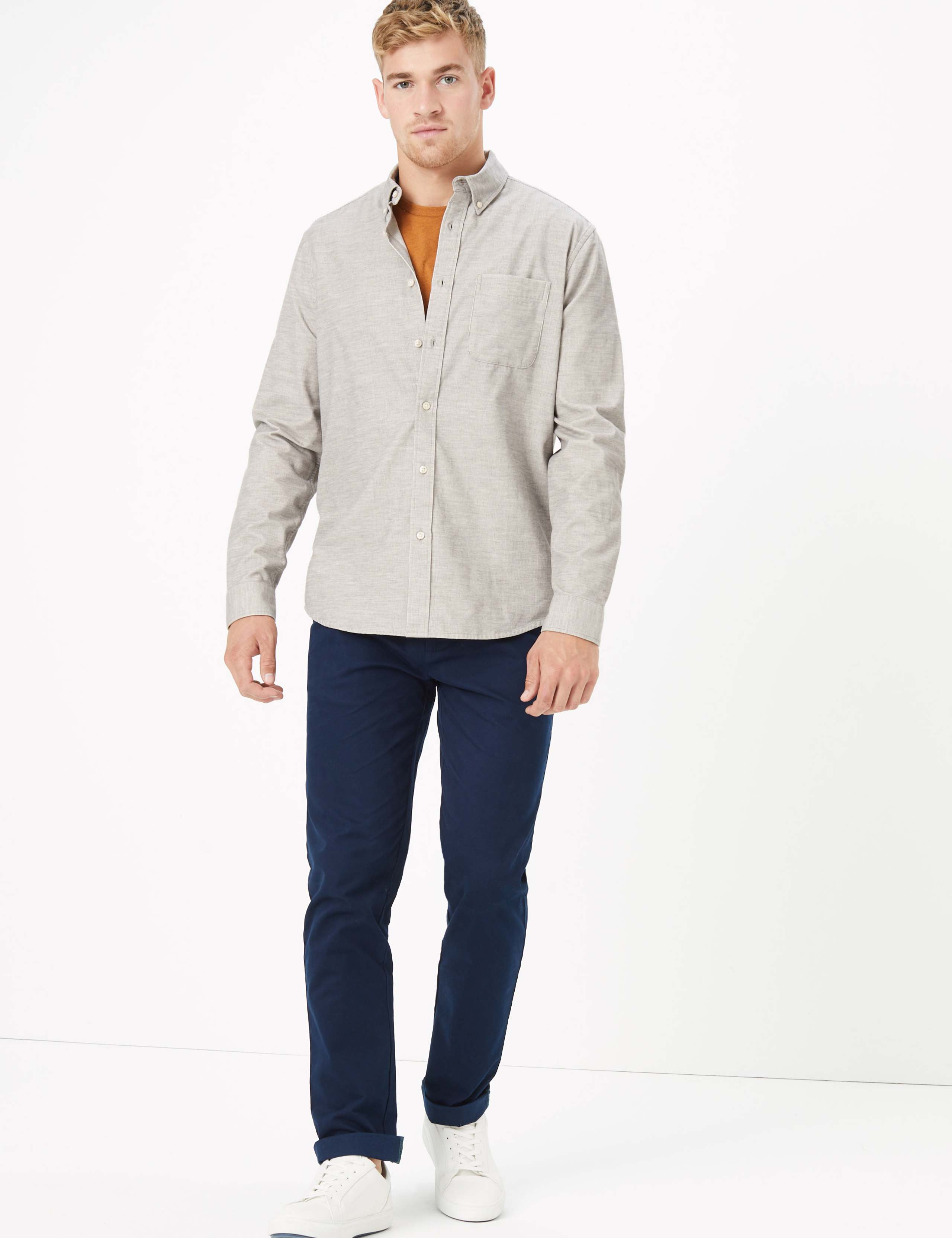 Pure Cotton Corduroy Shirt 1 of 5