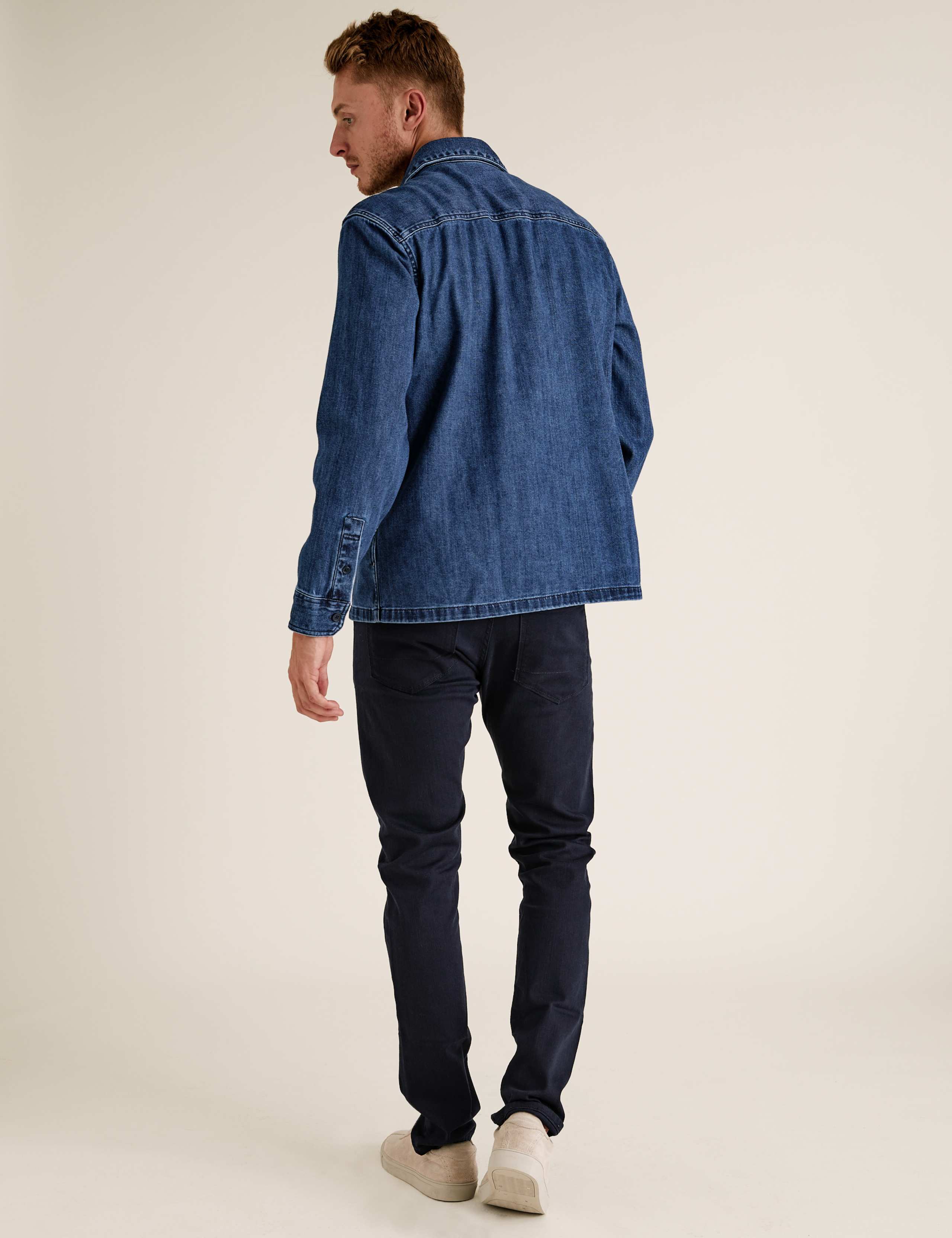 Denim Utility Overshirt 4 of 7