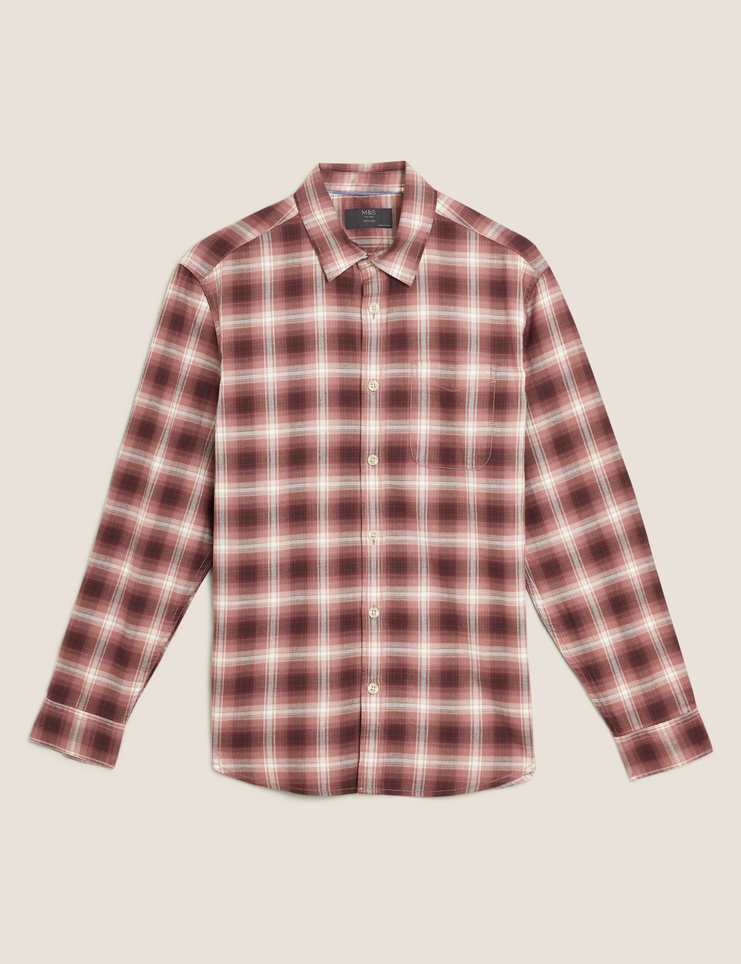 Pure Cotton Check Shirt 2 of 4