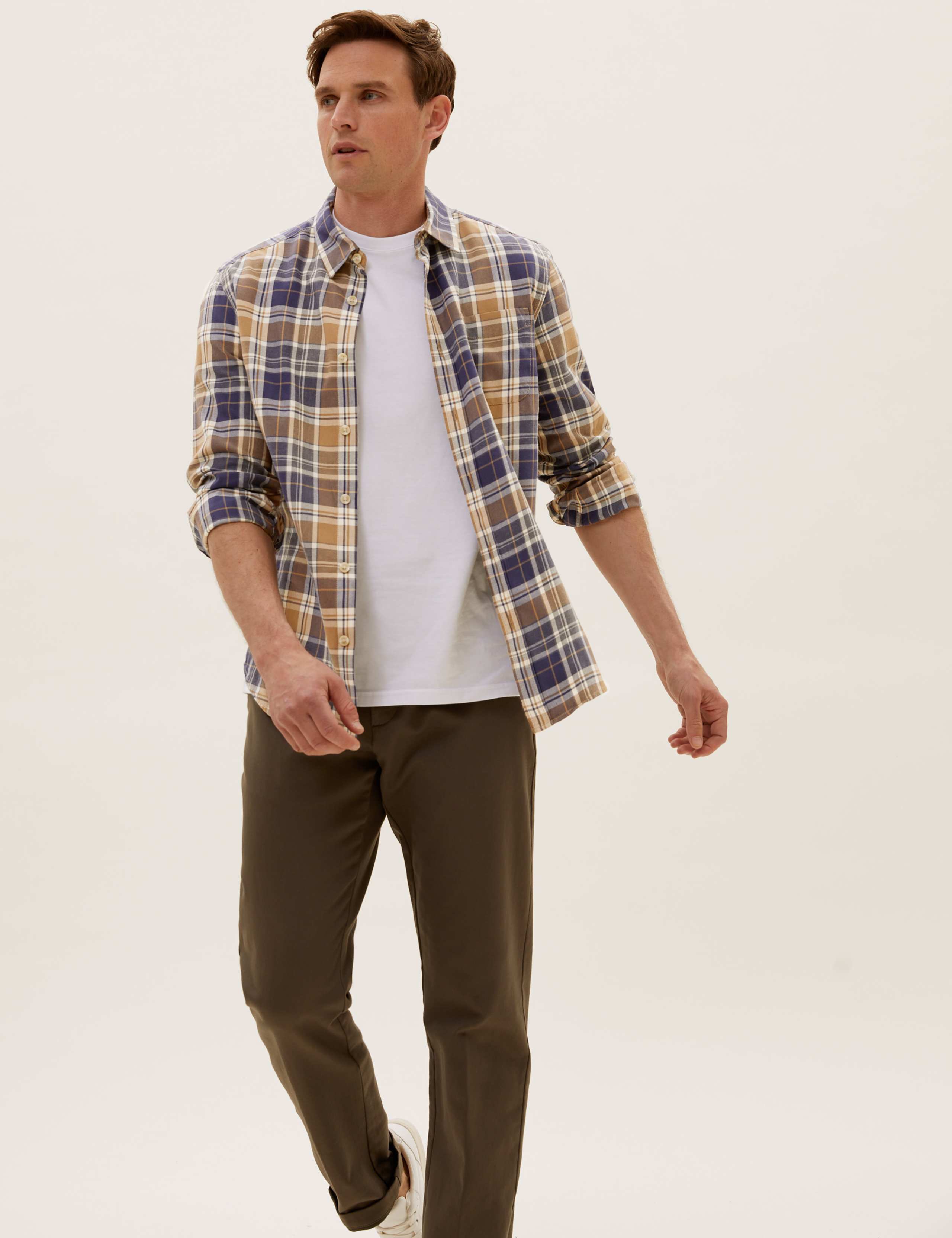 Pure Cotton Check Shirt 3 of 5