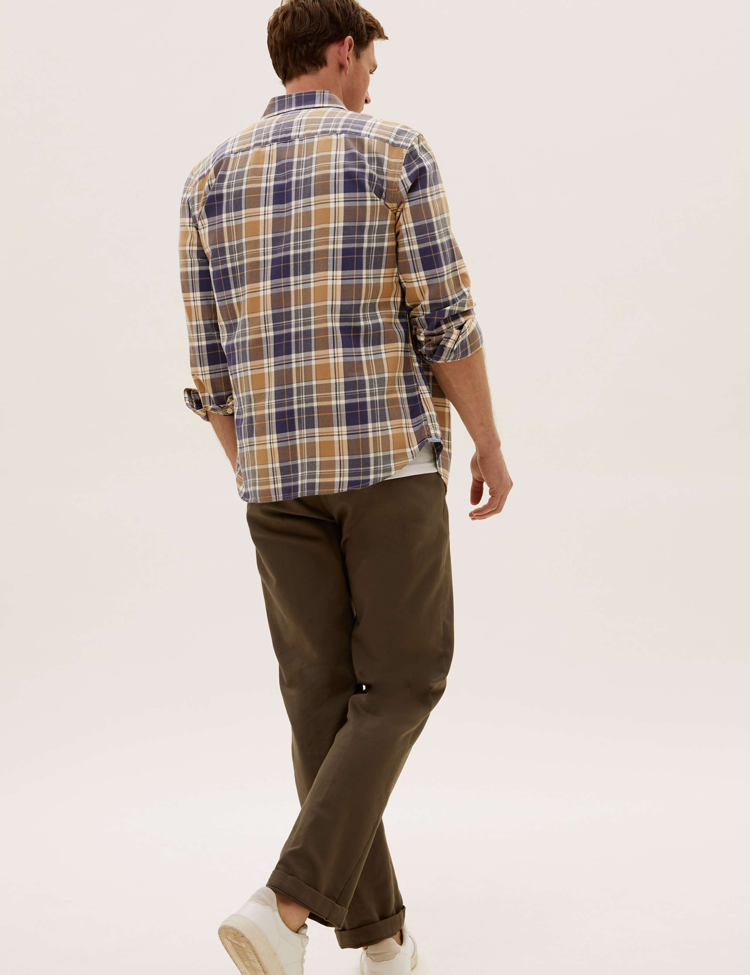 Pure Cotton Check Shirt 4 of 5