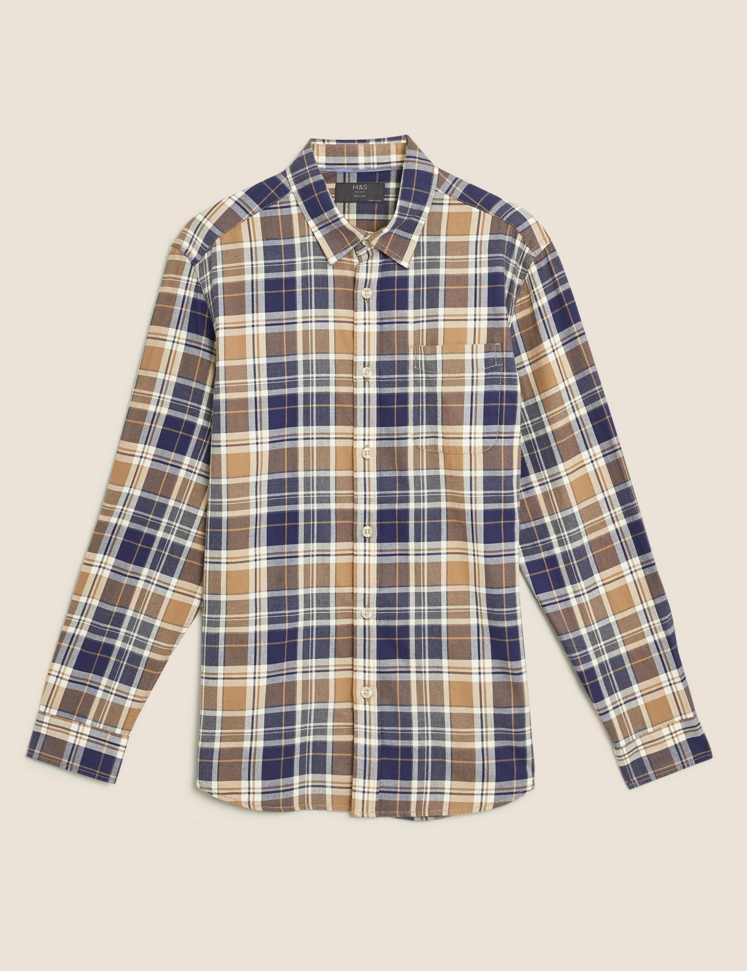 Pure Cotton Check Shirt 2 of 5