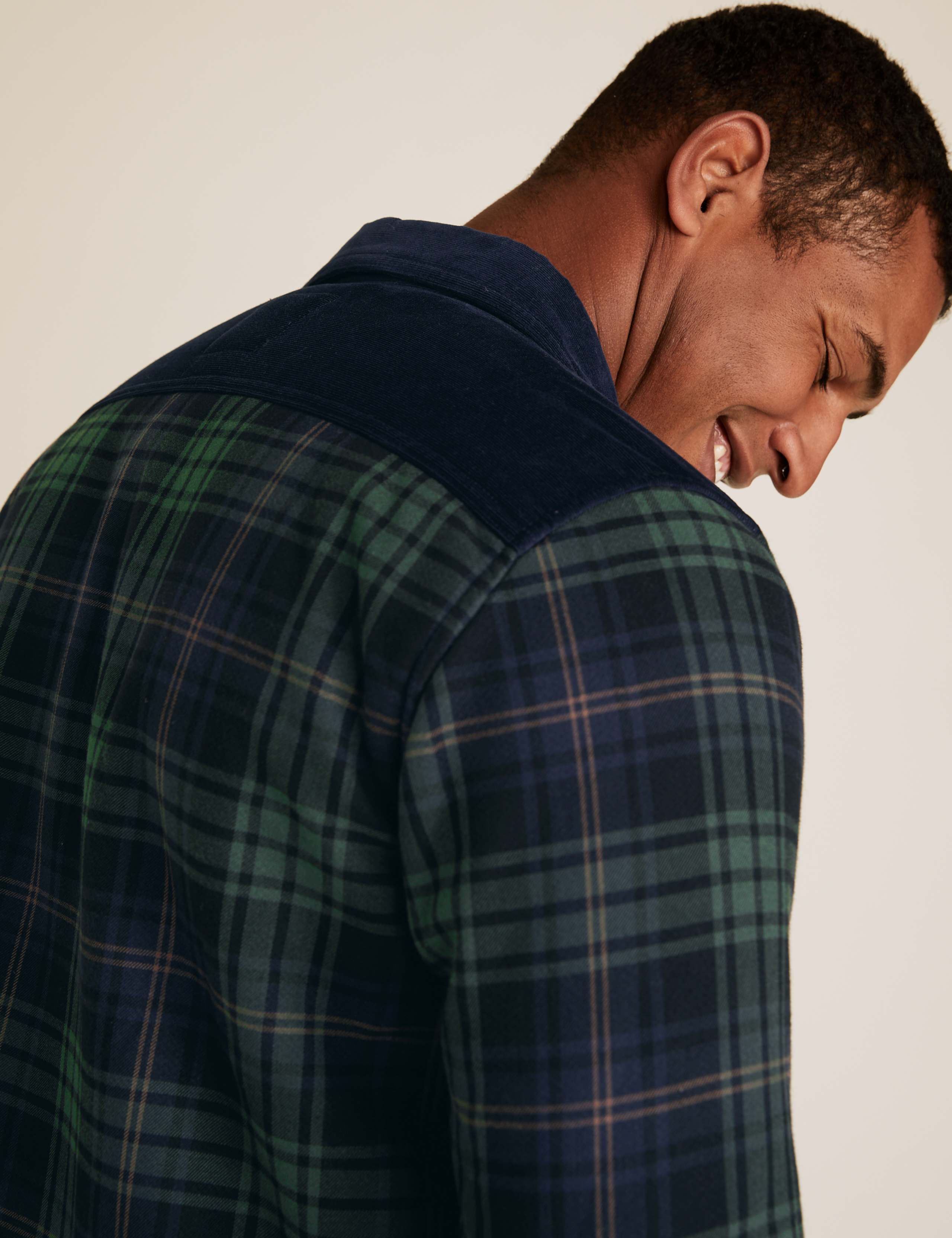 Borg Lined Check Overshirt 5 of 5