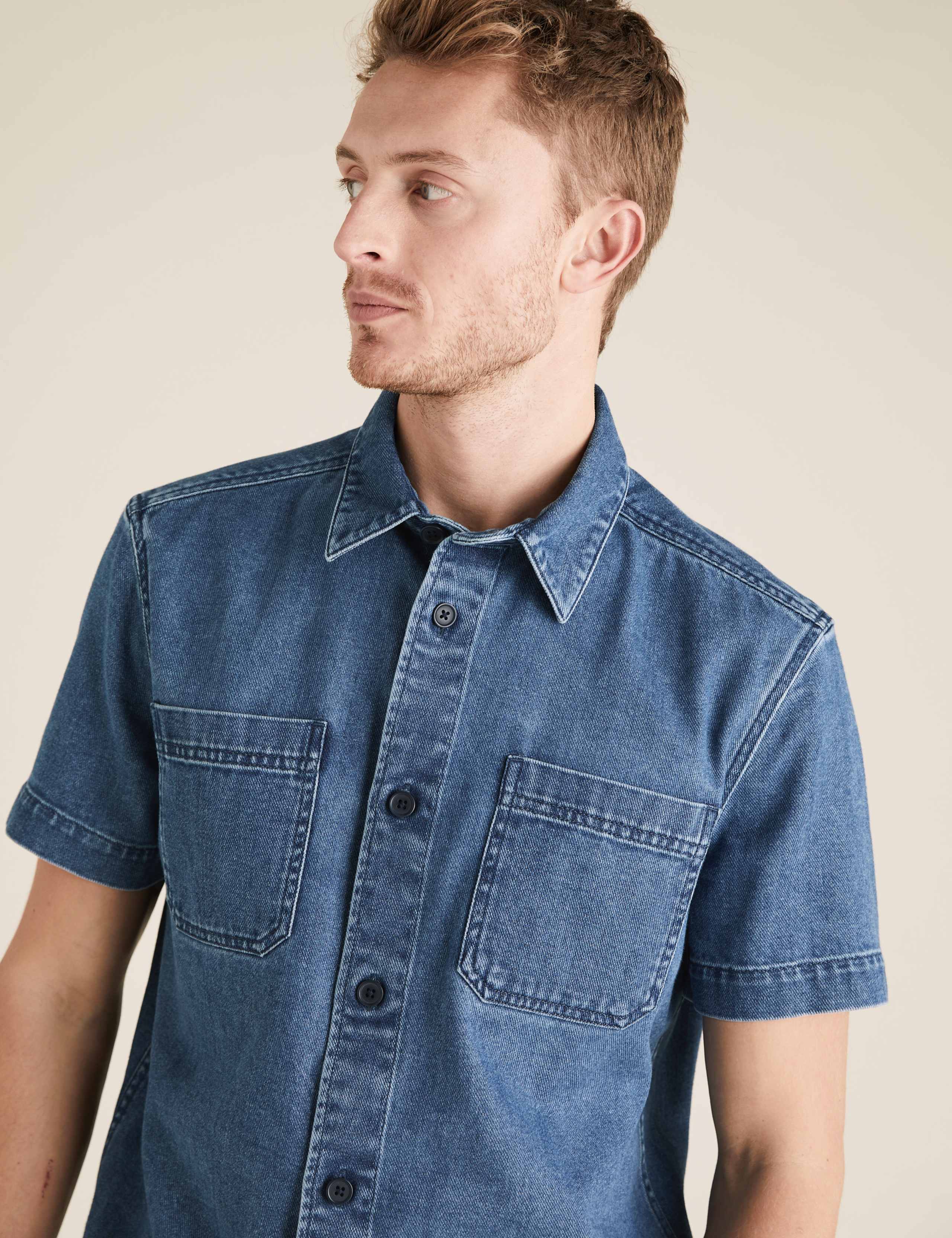 Denim Utility Shirt 3 of 4