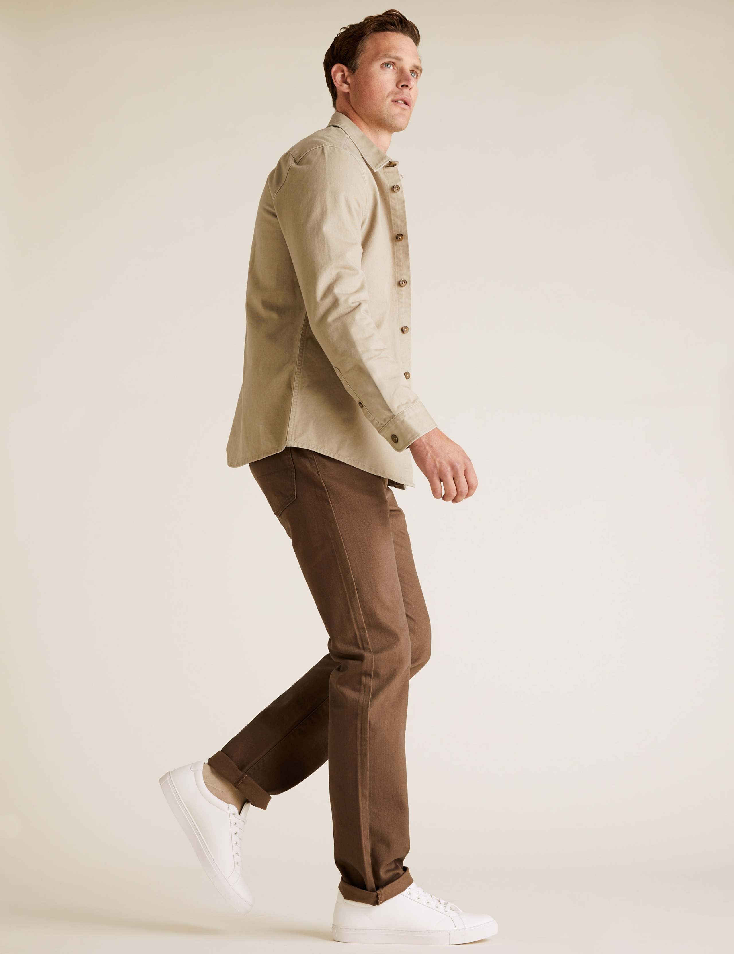 PURE COTTON OVERSHIRT 3 of 5