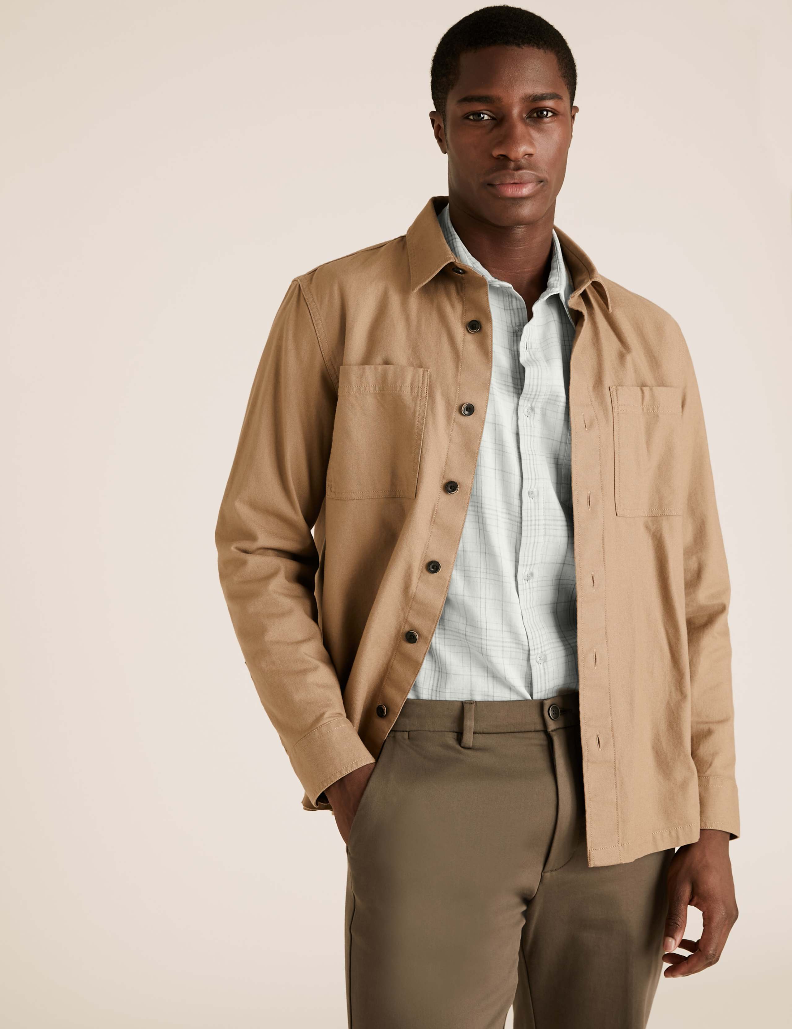 Pure Cotton Double Faced Check Shirt 6 of 6