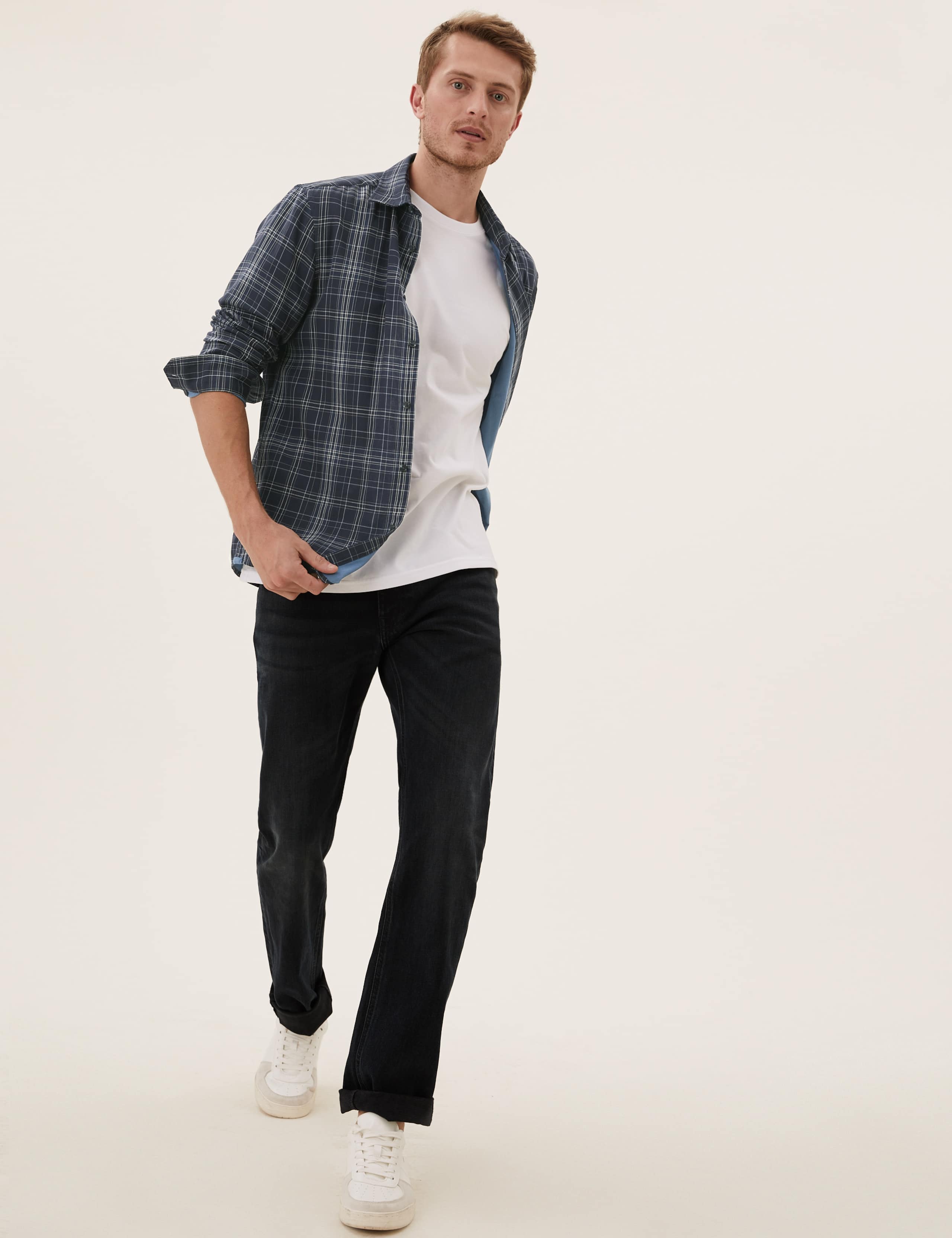 Pure Cotton Double Face Check Shirt 6 of 6