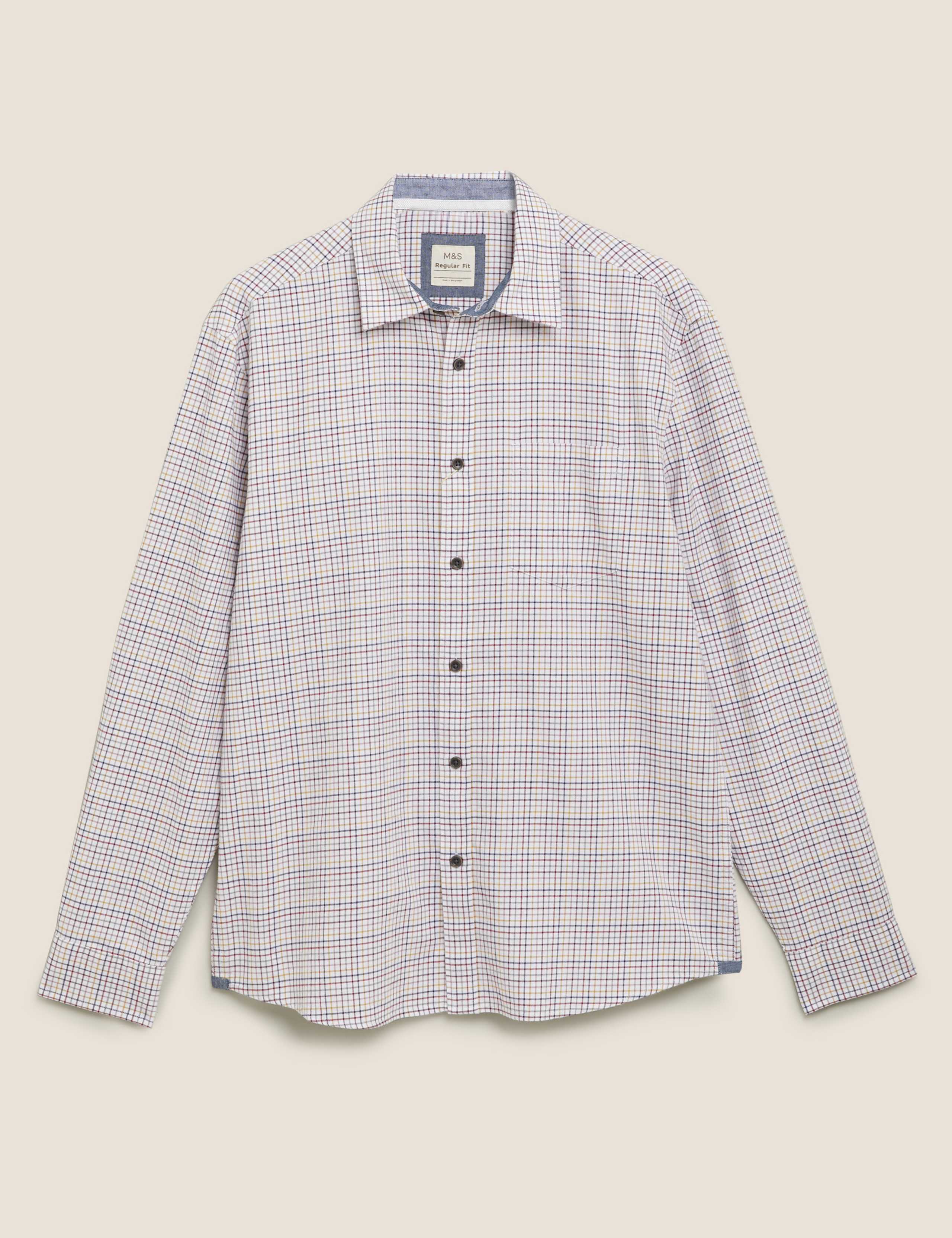 Brushed Cotton Checked Shirt 2 of 4