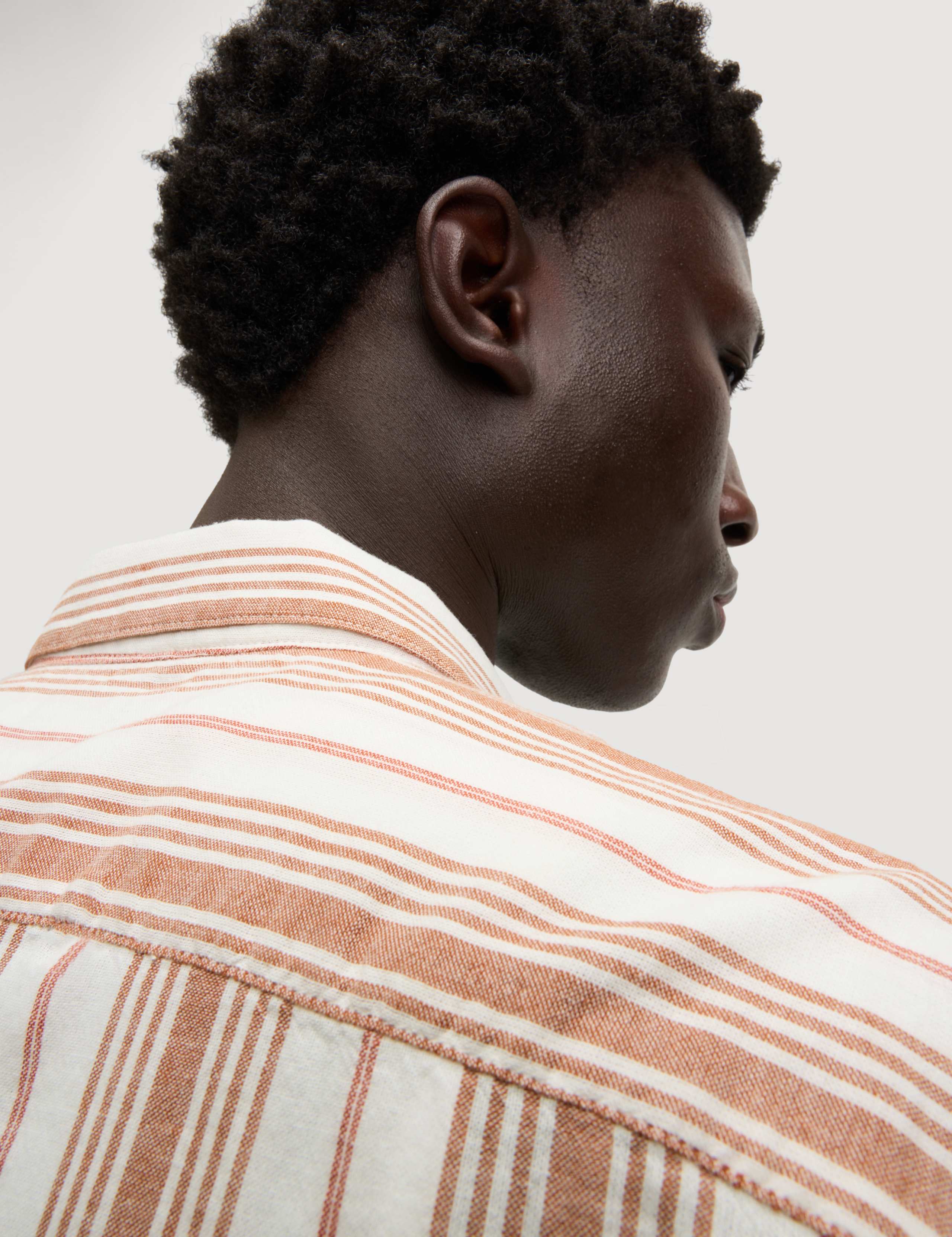 Easy Iron Pure Cotton Striped Shirt 3 of 6