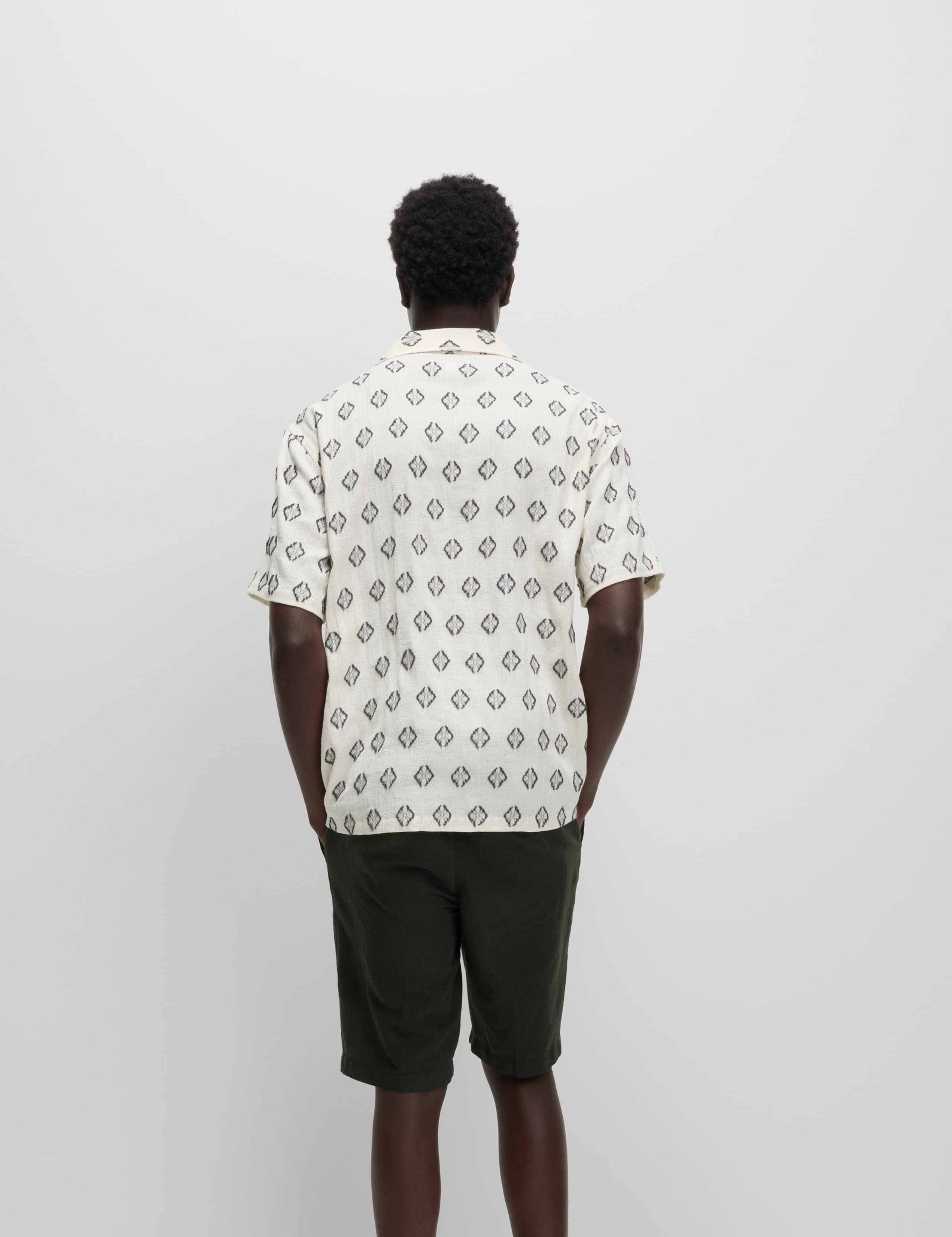 Pure Cotton Geometric Print Shirt 7 of 7