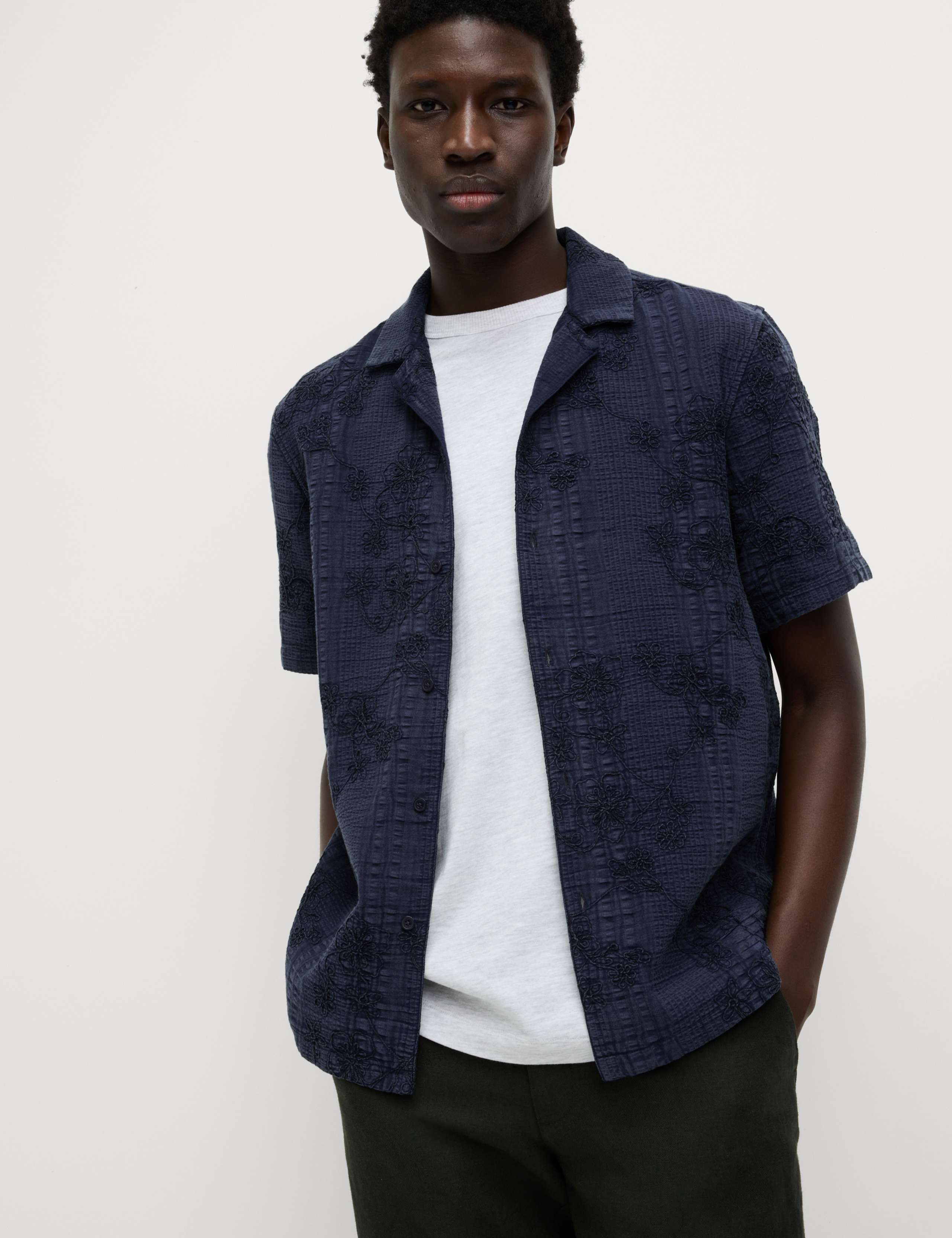 Pure Cotton Seersucker Shirt 6 of 6