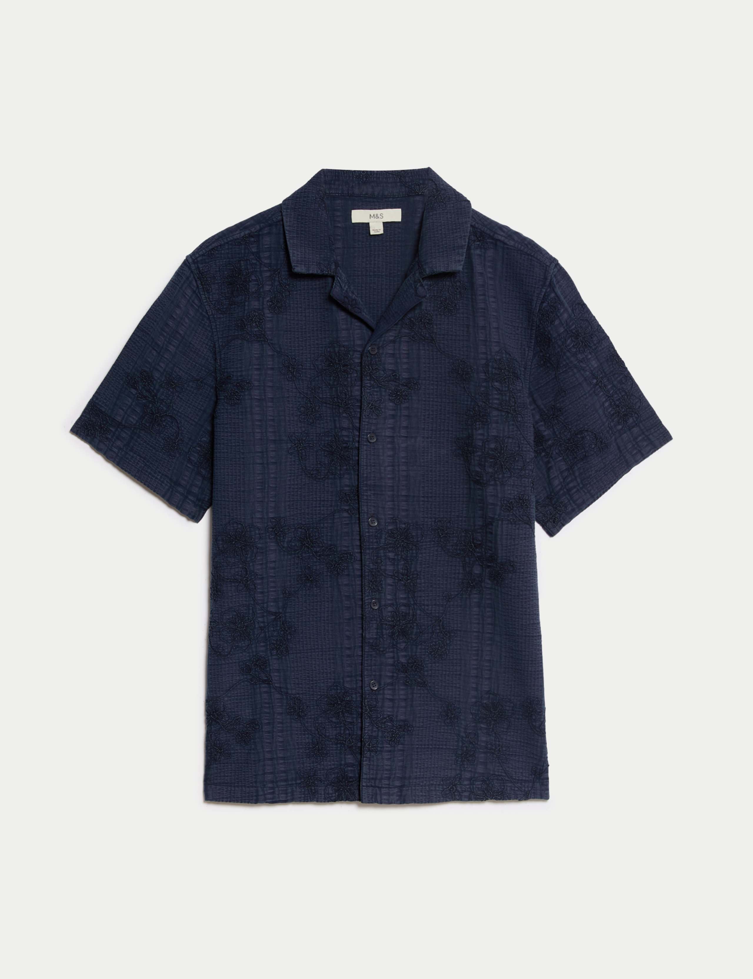 Pure Cotton Seersucker Shirt 2 of 6