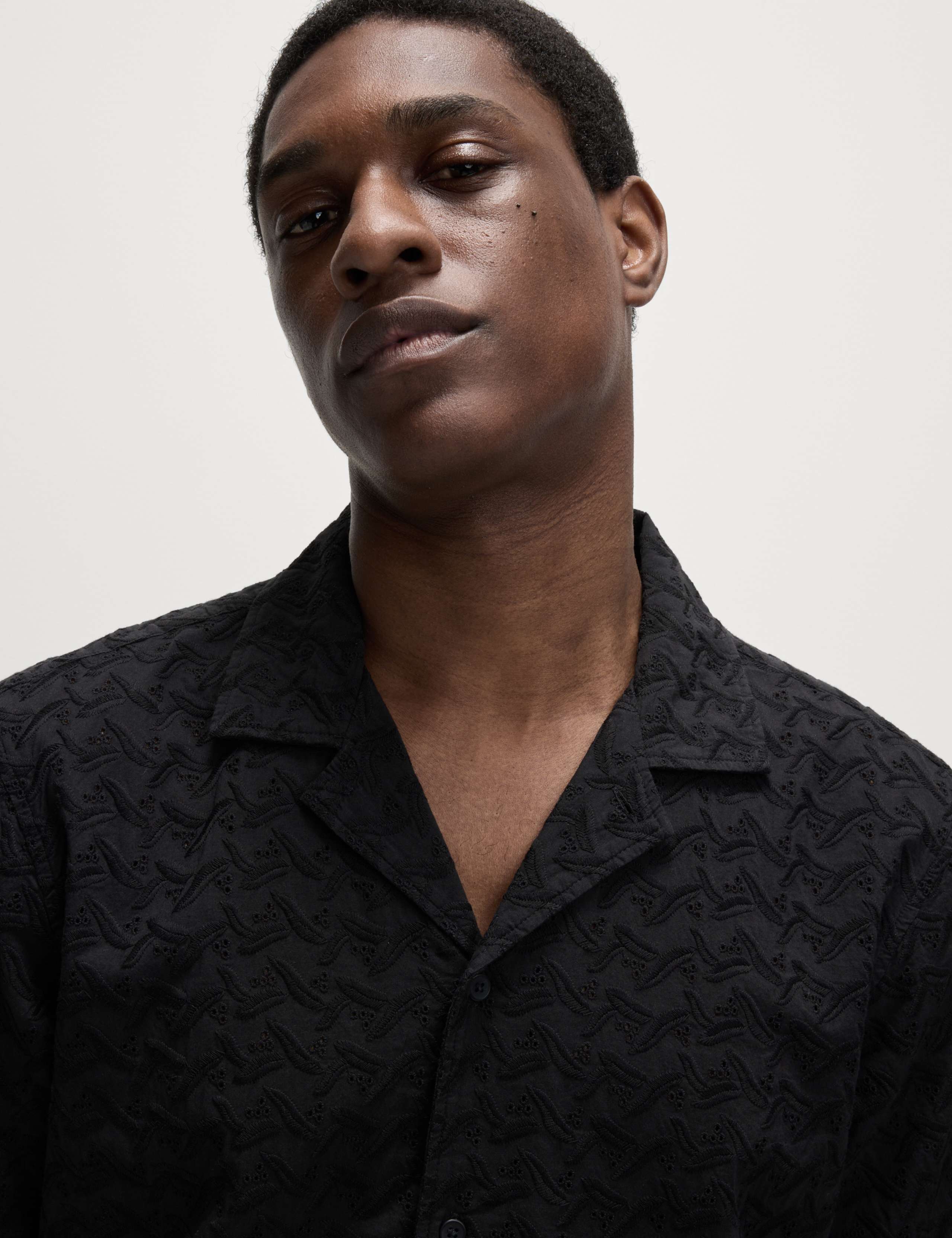 Regular Fit Short Sleeve Embroidered Shirt 7 of 7