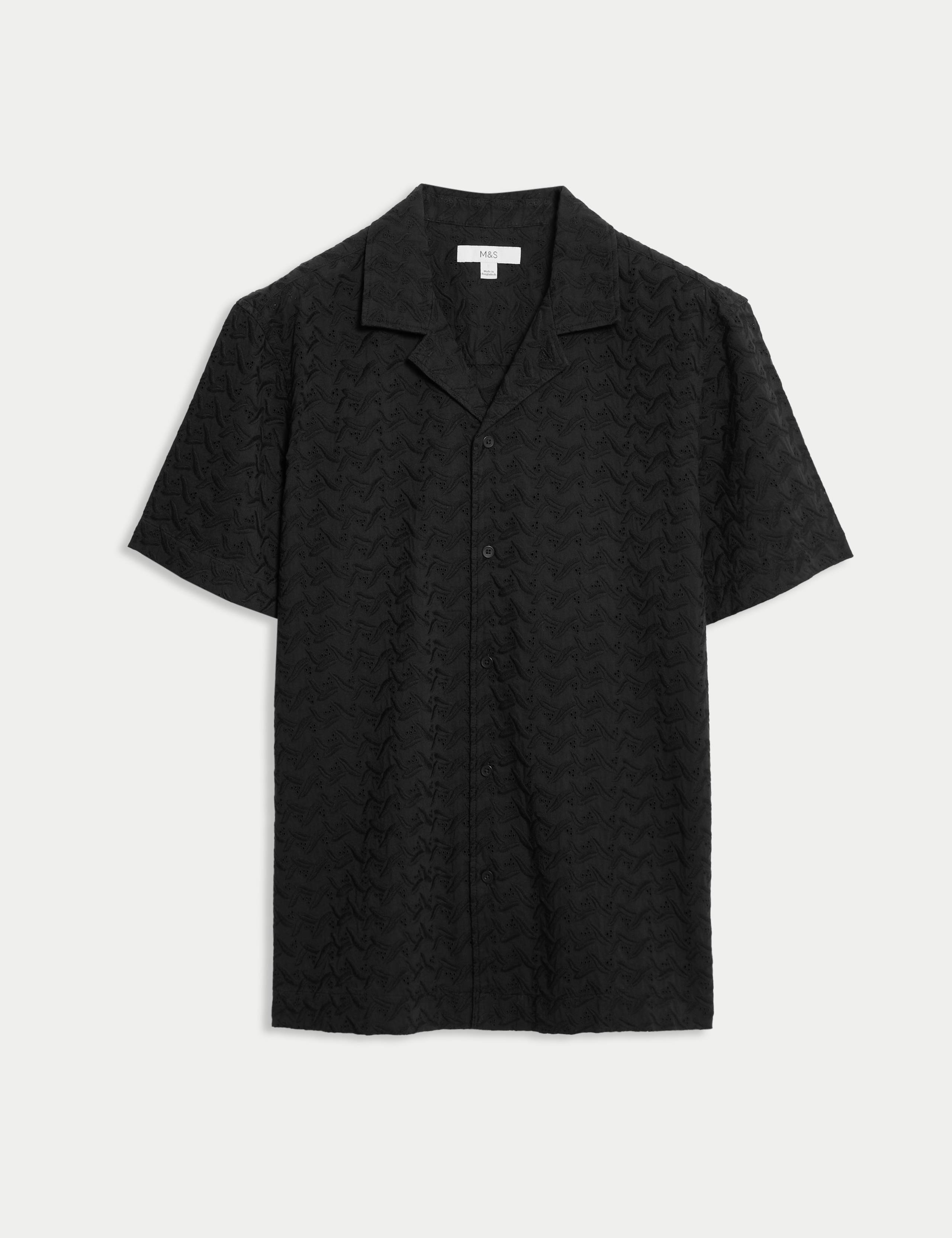 Regular Fit Short Sleeve Embroidered Shirt 2 of 7