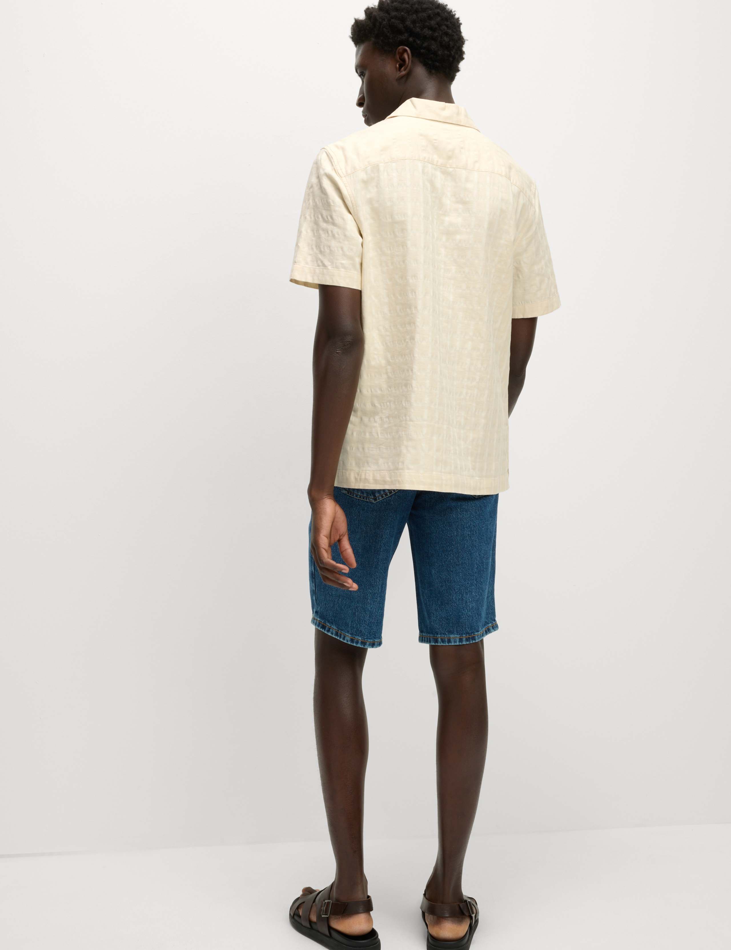 Regular Fit Cotton Rich Textured Shirt 4 of 6