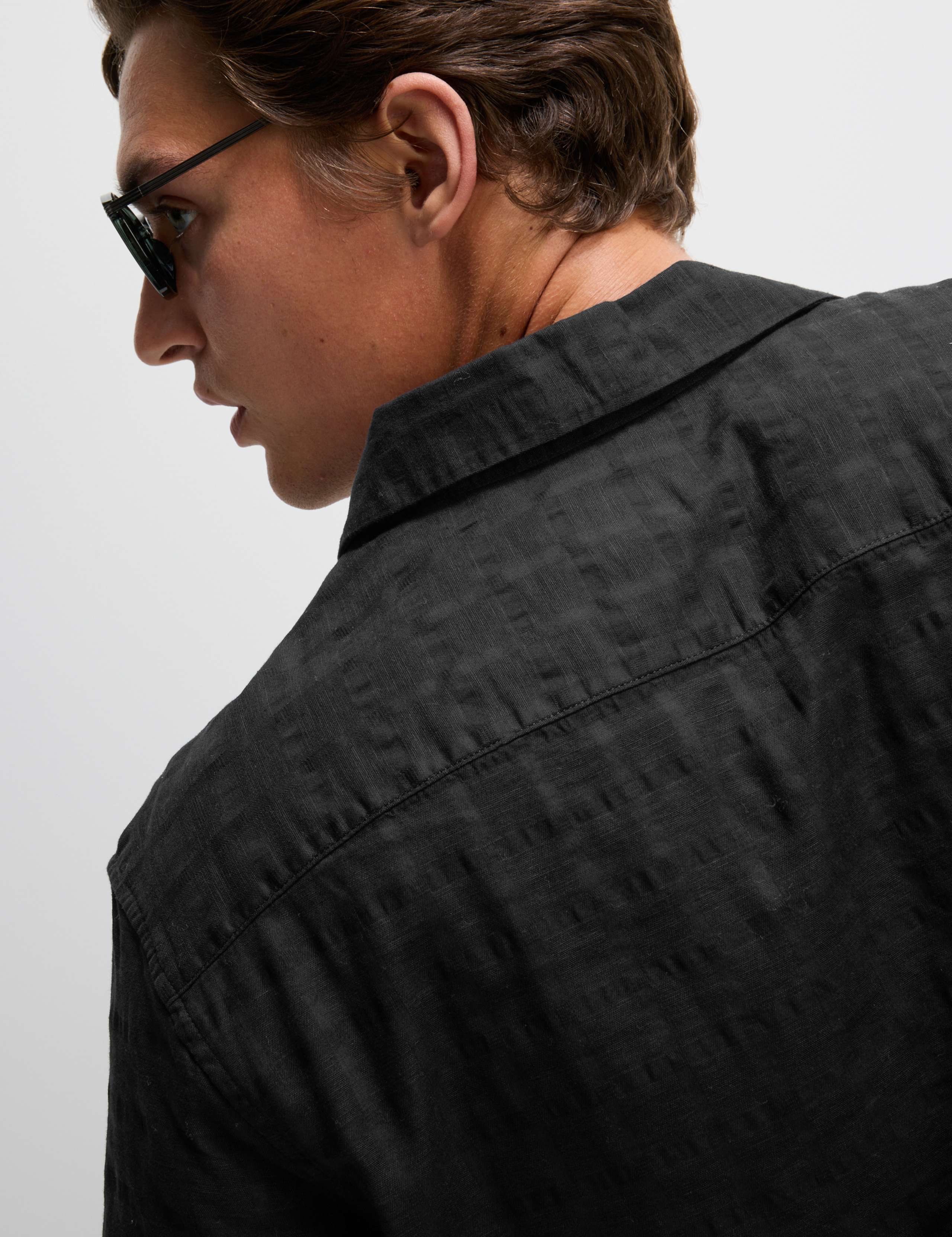 Regular Fit Cotton Rich Textured Shirt 5 of 6