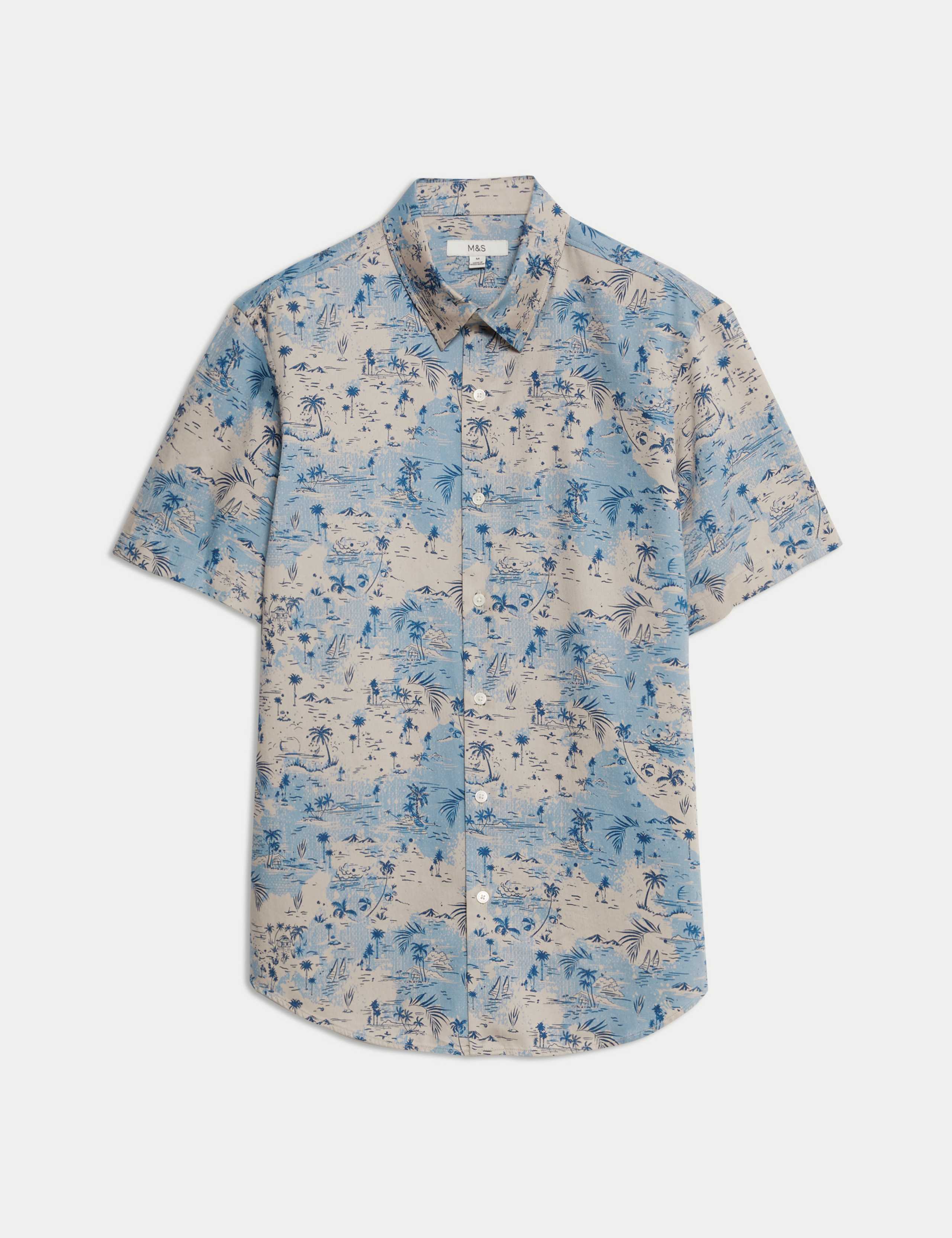 Pure Cotton Hawaiian Shirt 2 of 5