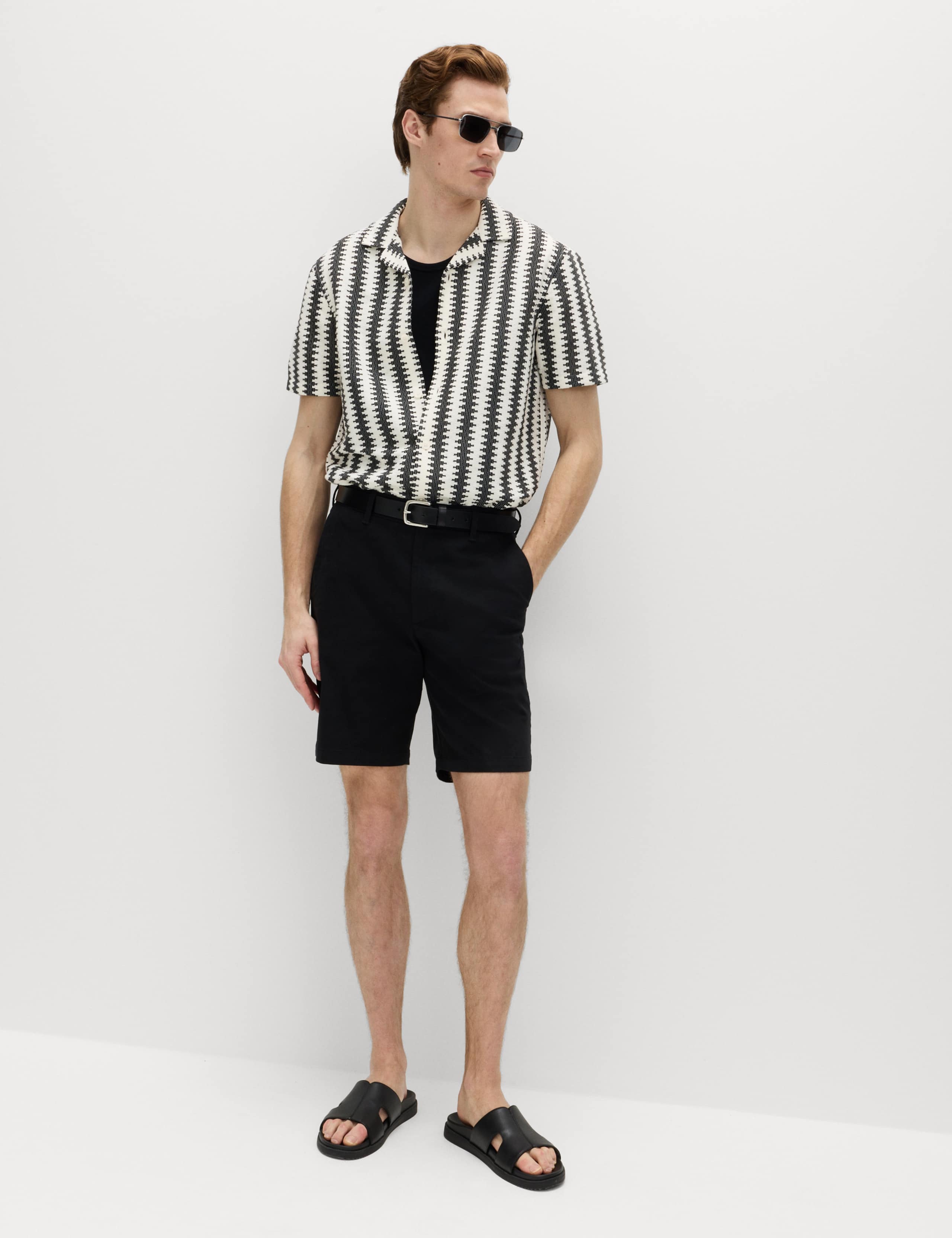 Regular Fit Cotton Blend Short Sleeve Shirt 5 of 6