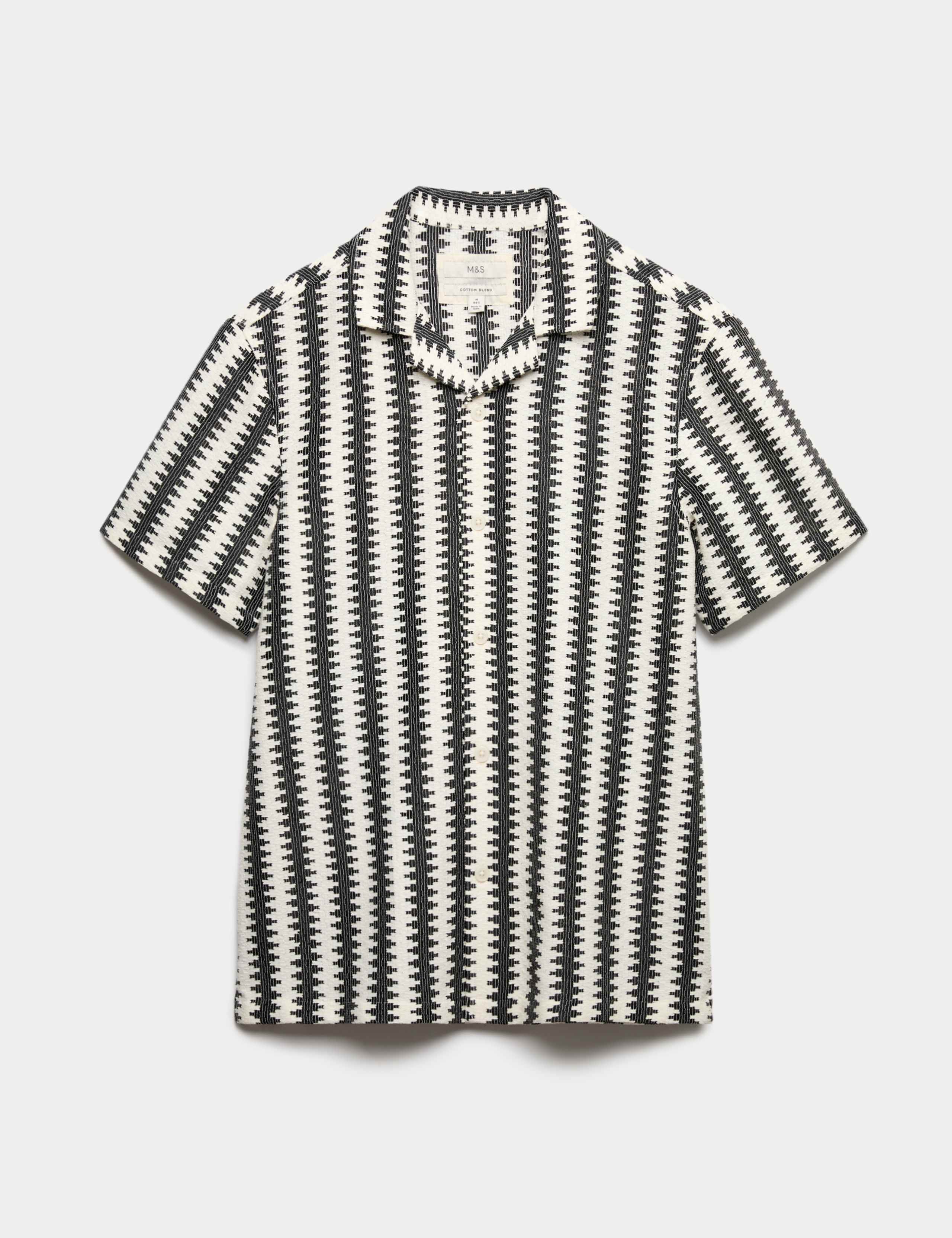 Regular Fit Cotton Blend Short Sleeve Shirt 2 of 6