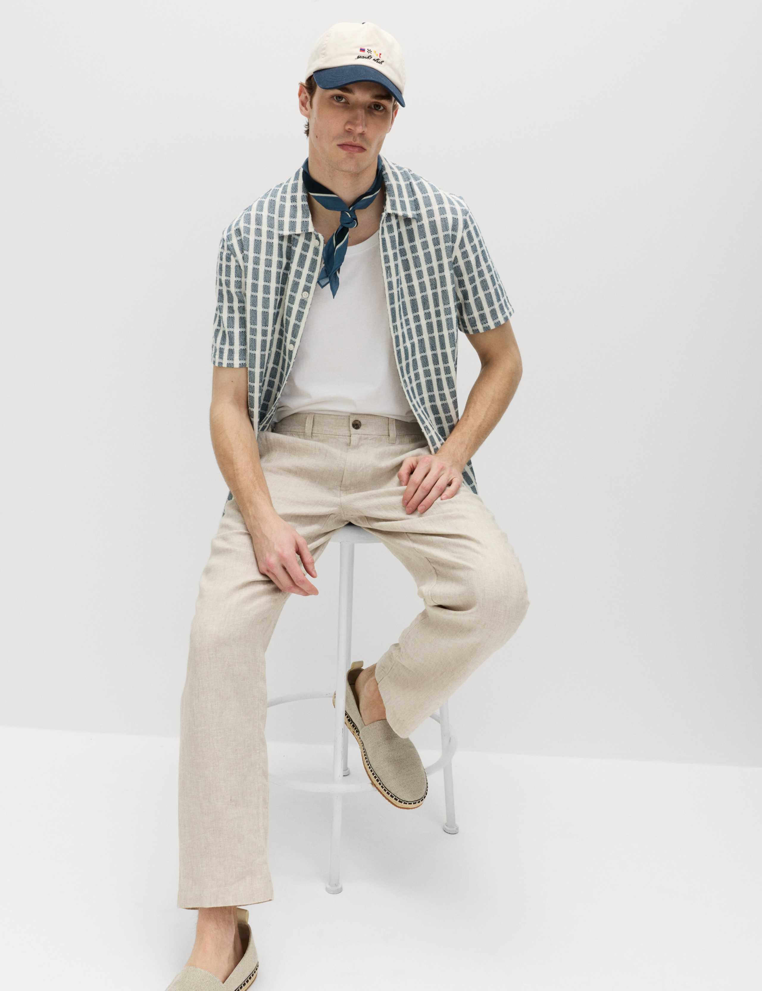 Regular Fit Pure Cotton Short Sleeve Shirt 6 of 6