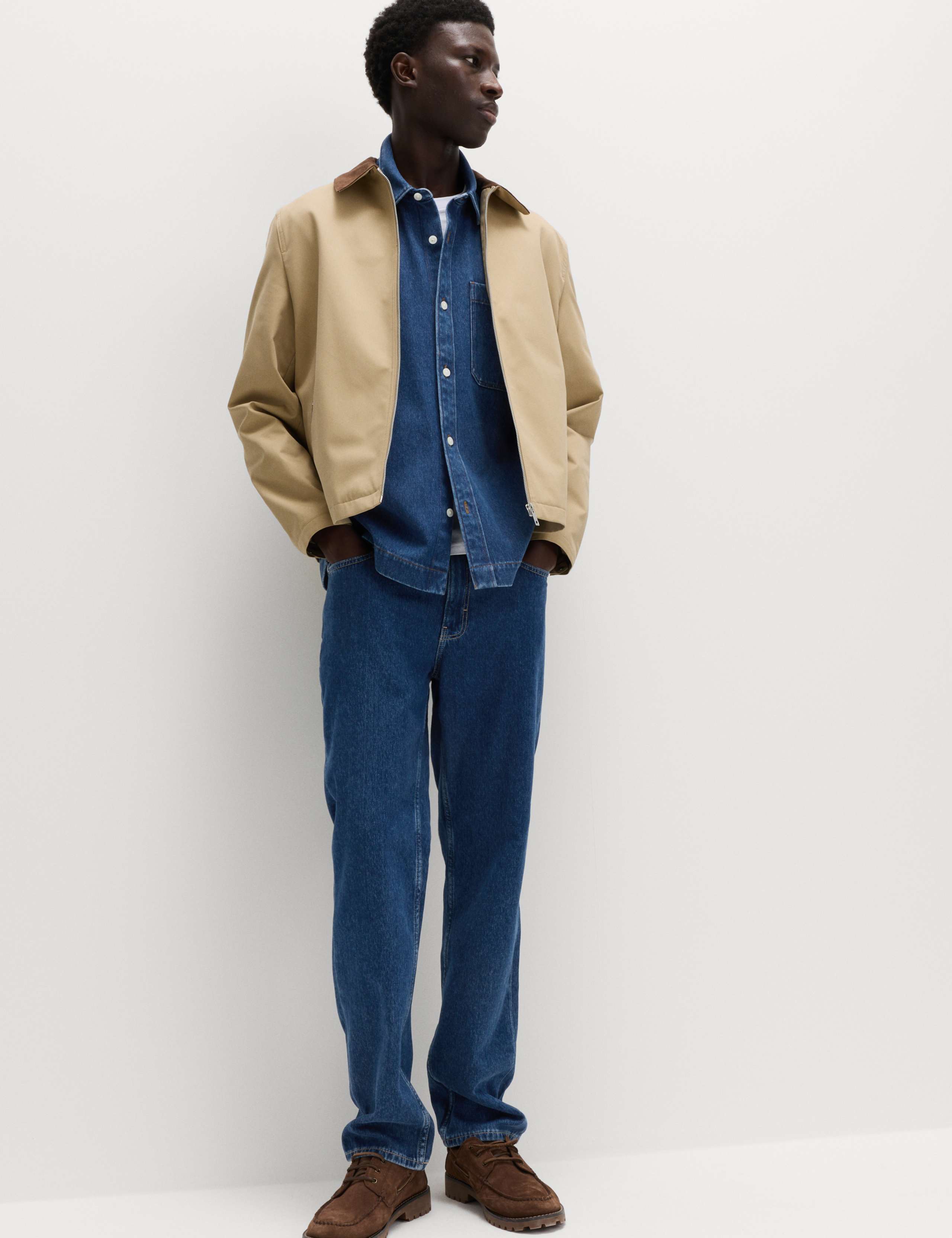 Pure Cotton Denim Short Sleeve Shirt 6 of 6