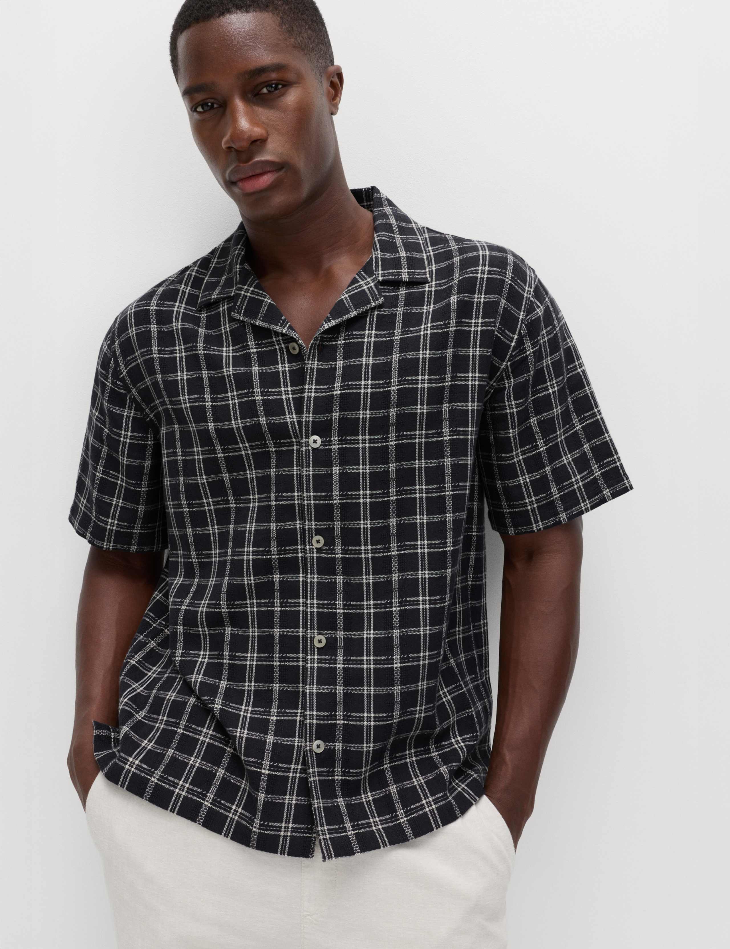 Regular Fit Pure Cotton Short Sleeve Shirt 1 of 5